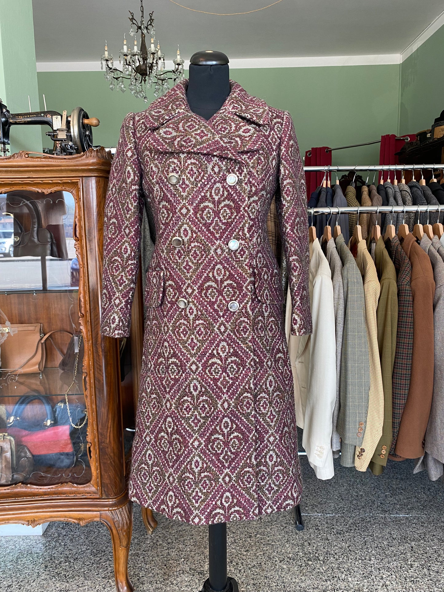 Cappotto anni ‘60 arazzo - TG. 38/40