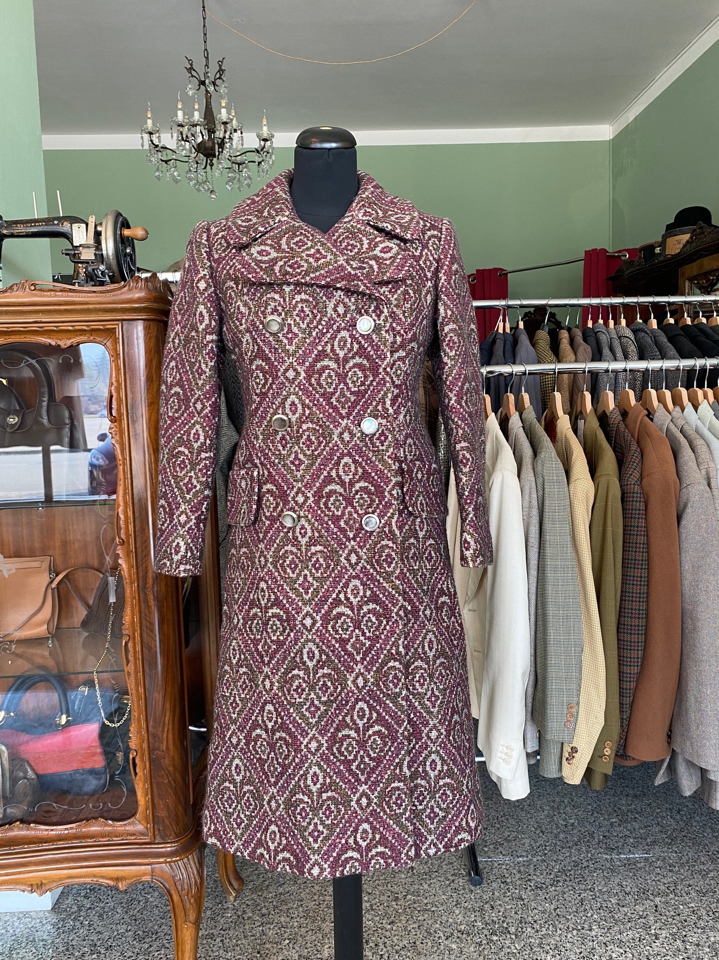 Cappotto anni ‘60 arazzo - TG. 38/40