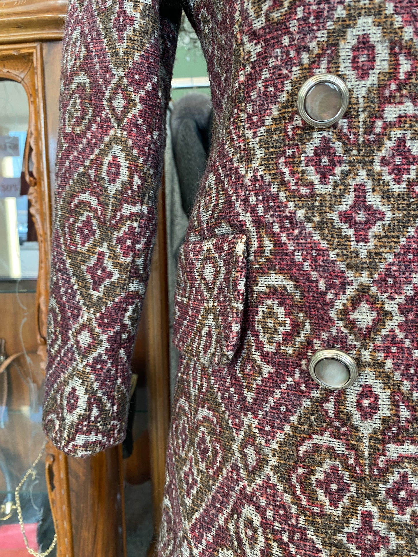 Cappotto anni ‘60 arazzo - TG. 38/40