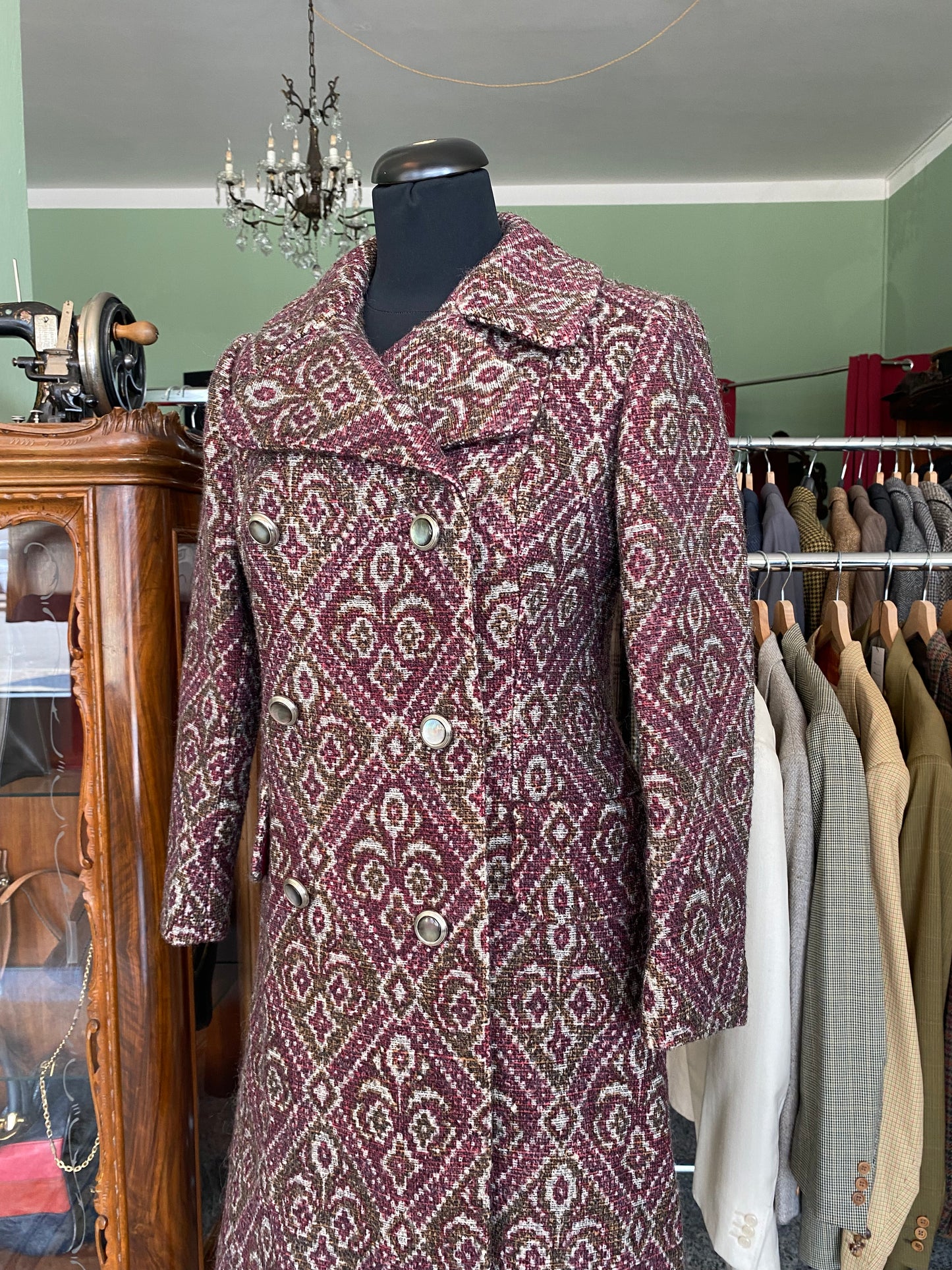 Cappotto anni ‘60 arazzo - TG. 38/40