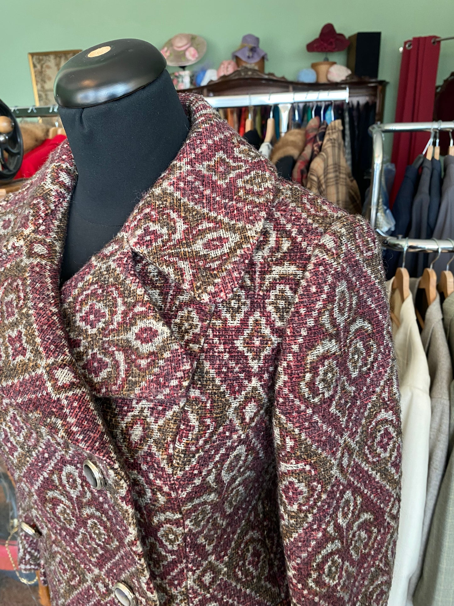 Cappotto anni ‘60 arazzo - TG. 38/40