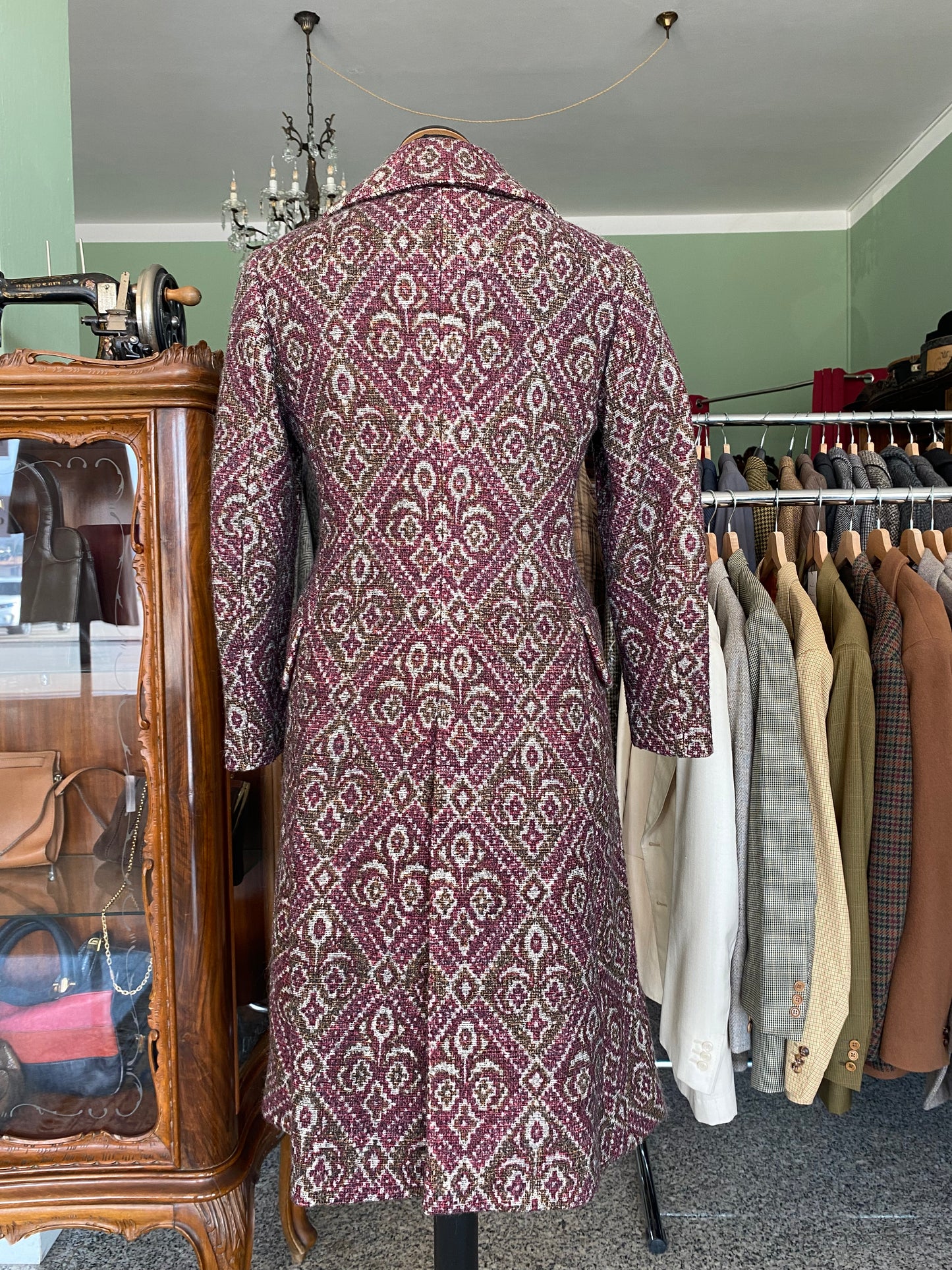 Cappotto anni ‘60 arazzo - TG. 38/40
