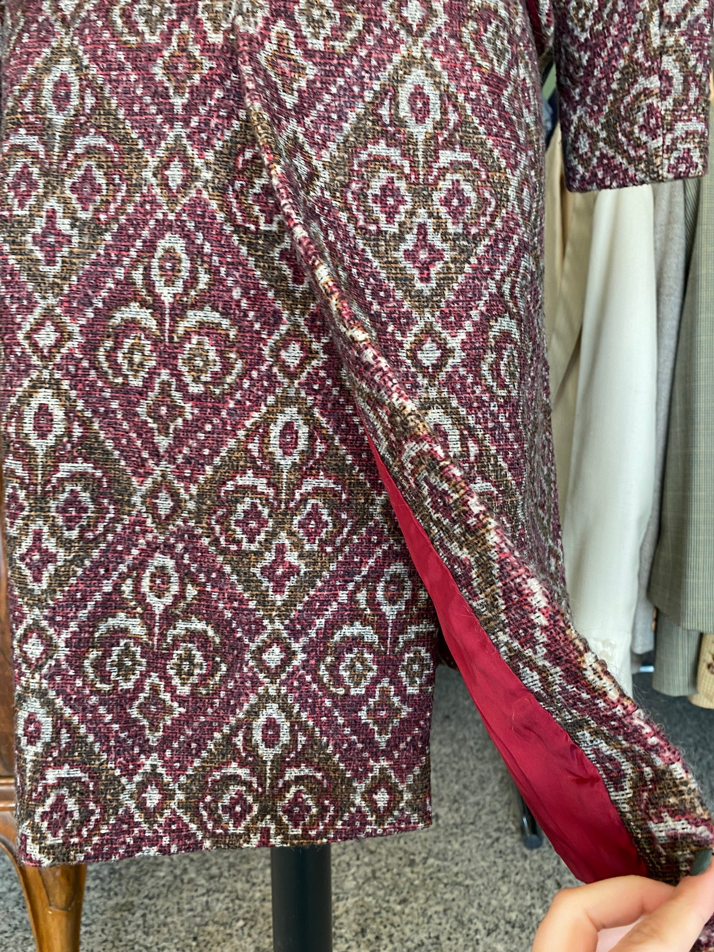Cappotto anni ‘60 arazzo - TG. 38/40
