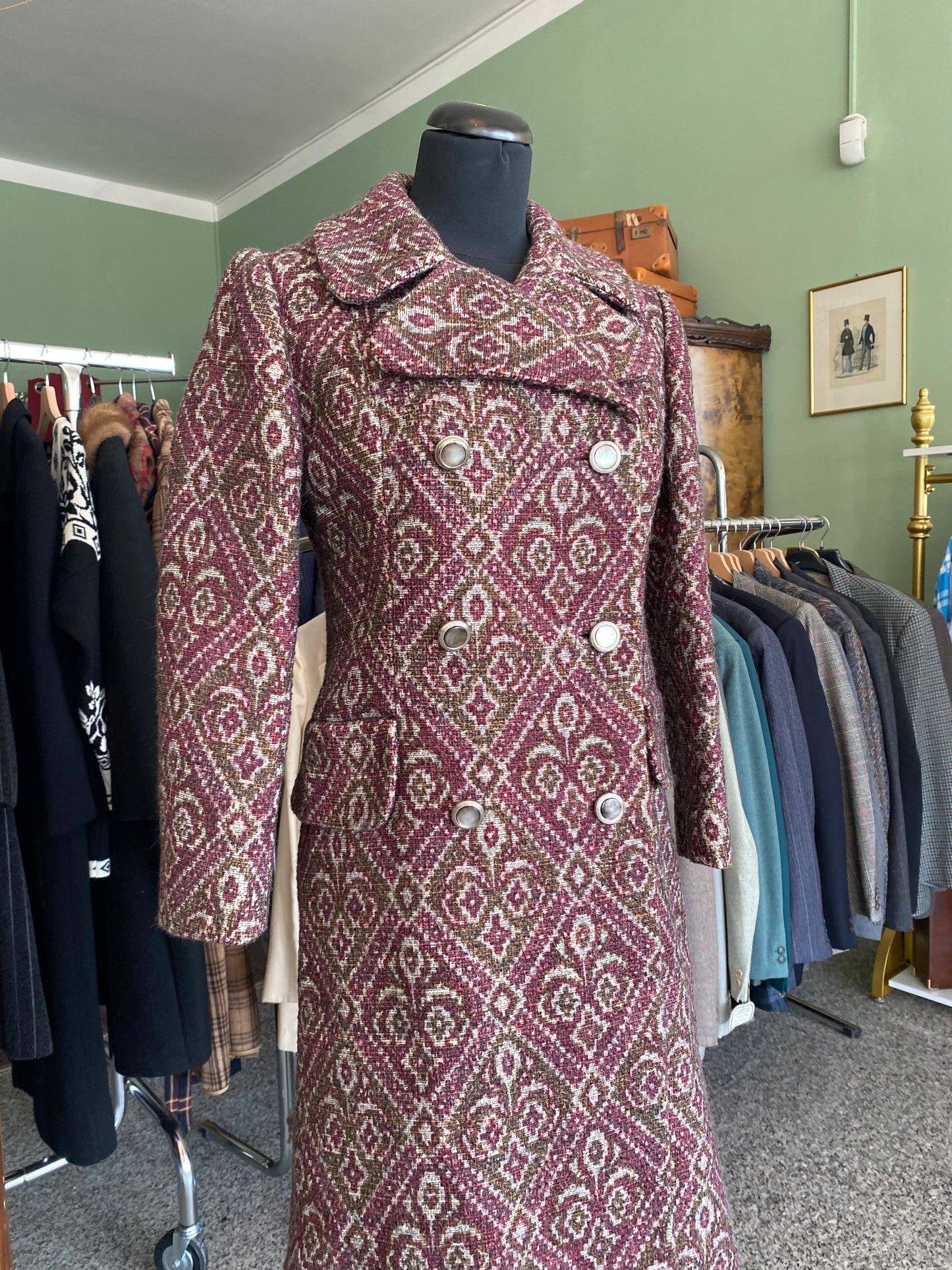 Cappotto anni ‘60 arazzo - TG. 38/40
