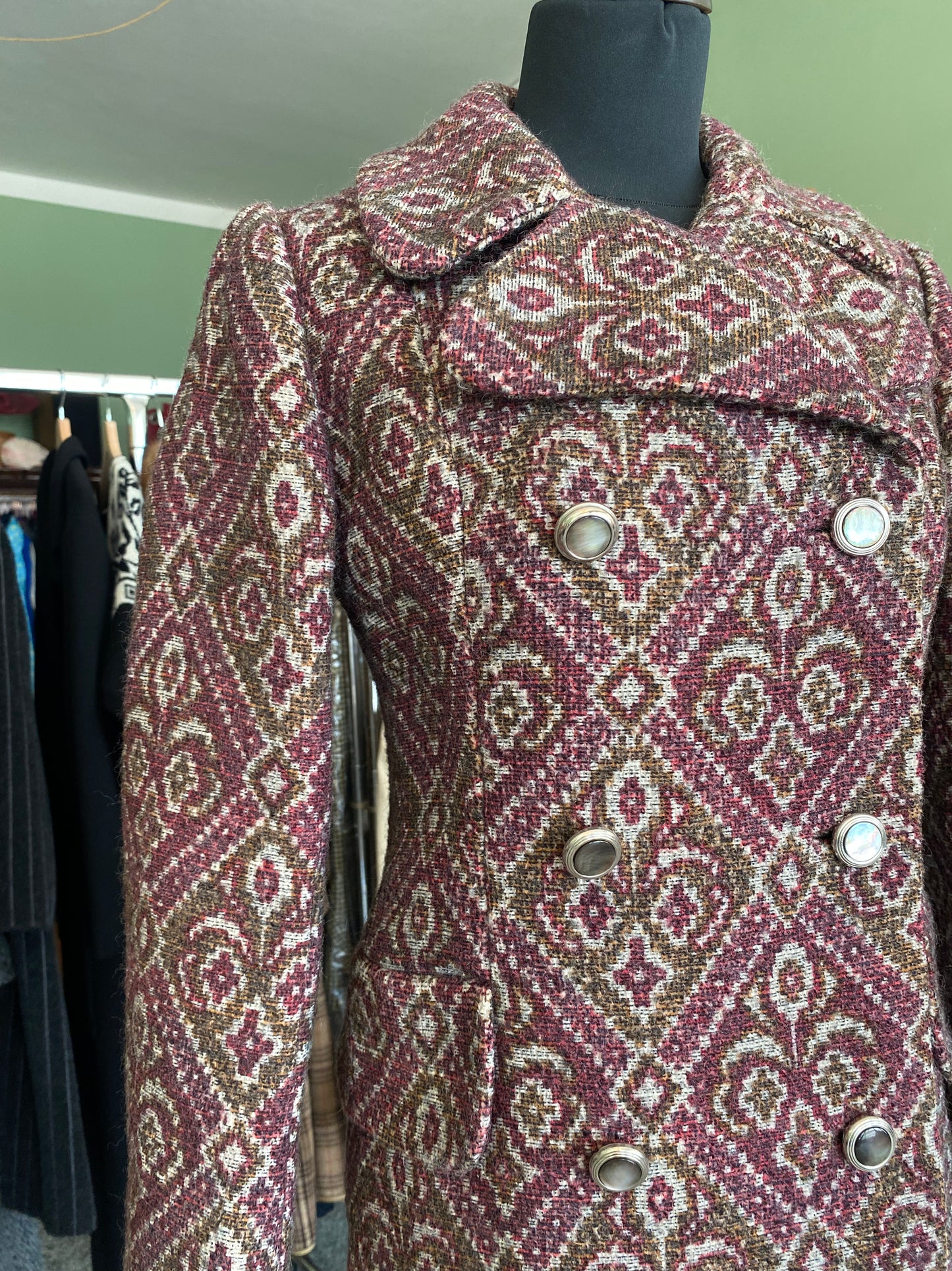 Cappotto anni ‘60 arazzo - TG. 38/40