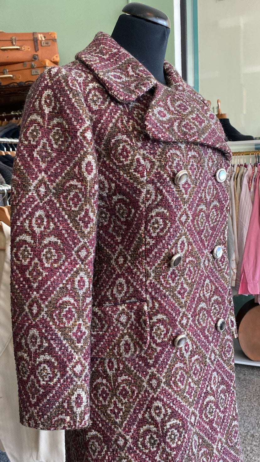 Cappotto anni ‘60 arazzo - TG. 38/40