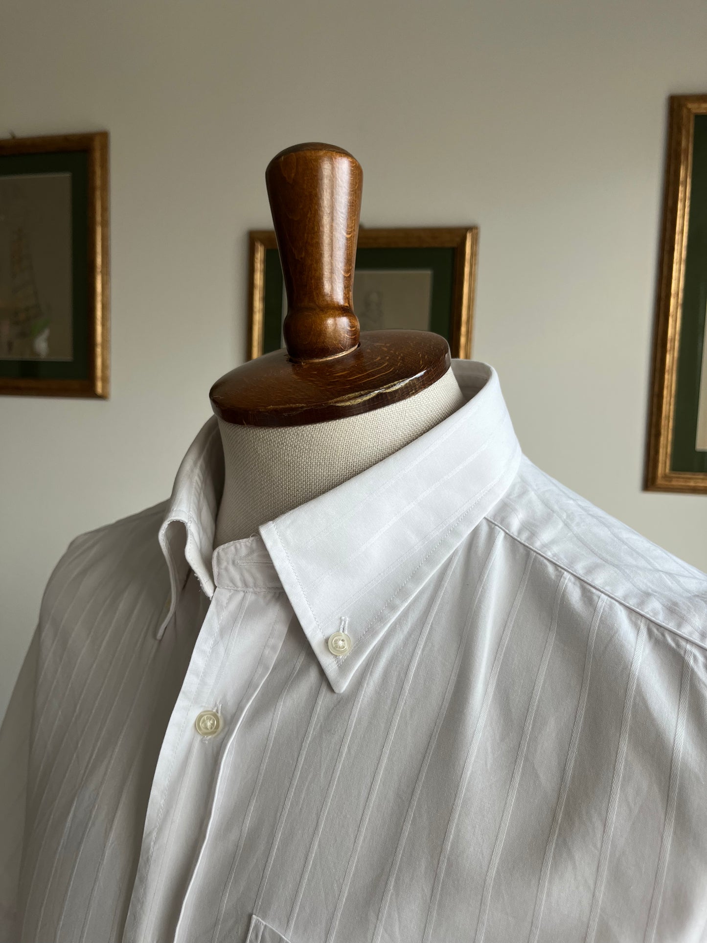 Camicia a maniche corte bianca