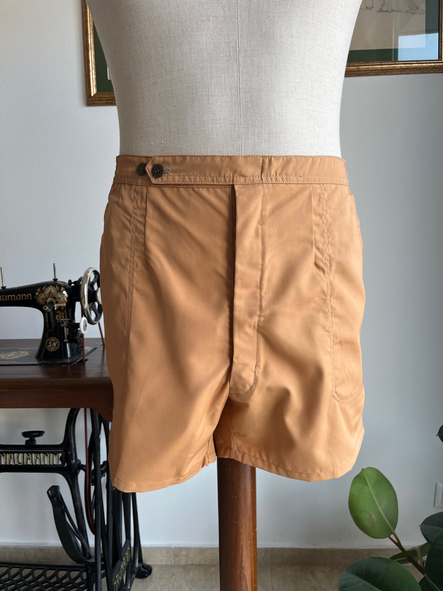 Costume anni '70 color zucca tg. 54-58
