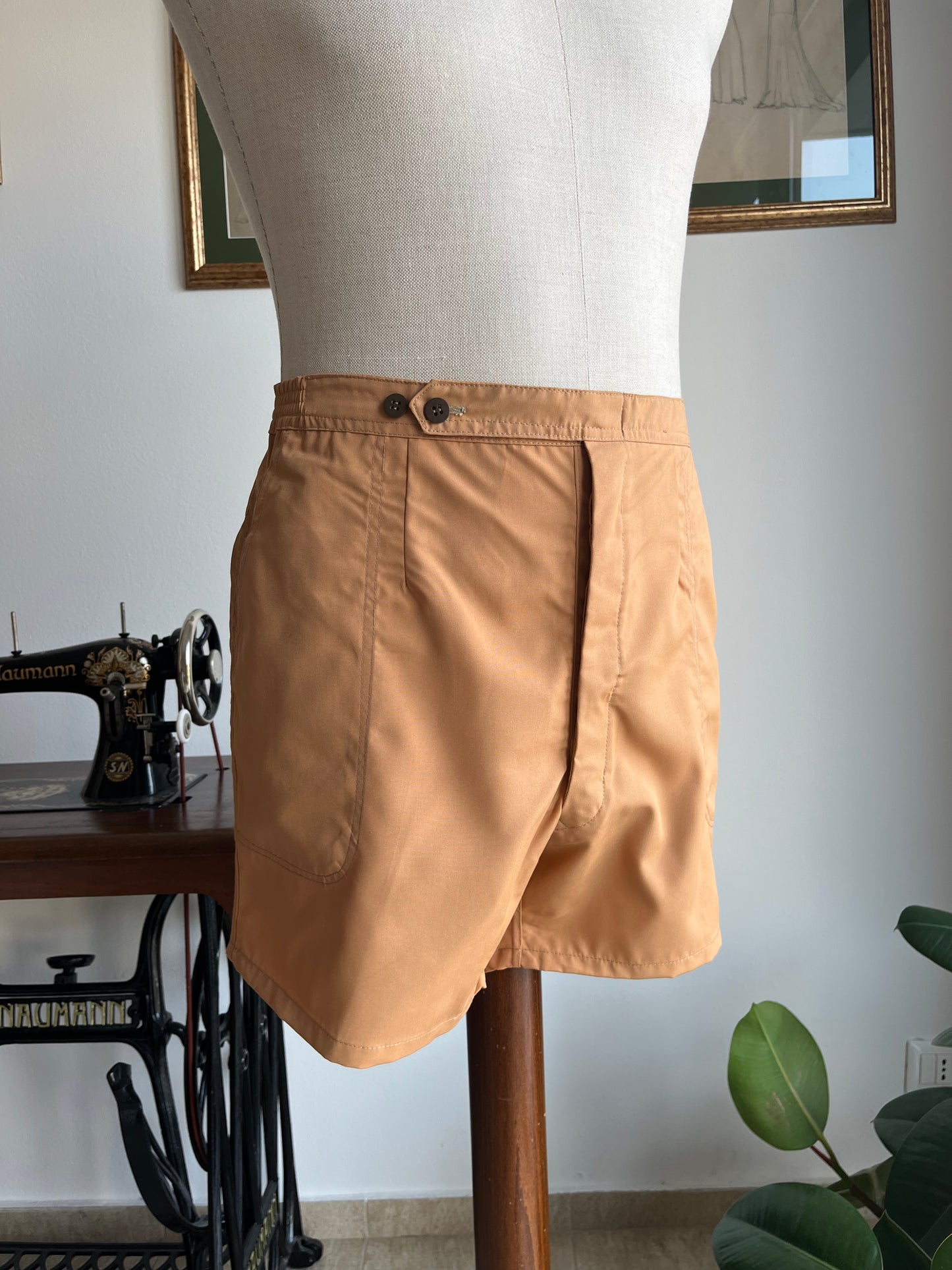 Costume anni '70 color zucca tg. 54-58