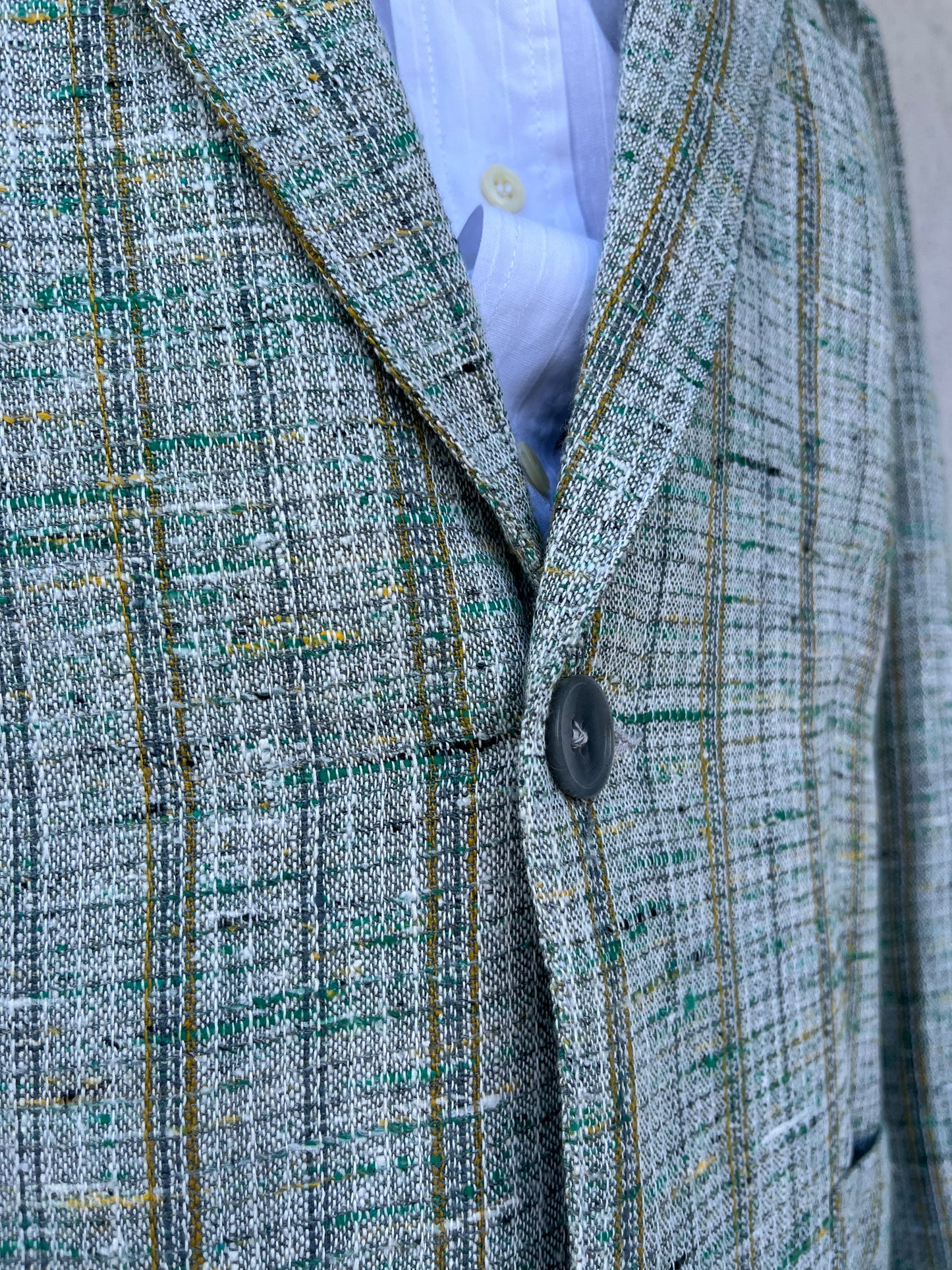Giacca anni ‘80 verde acqua