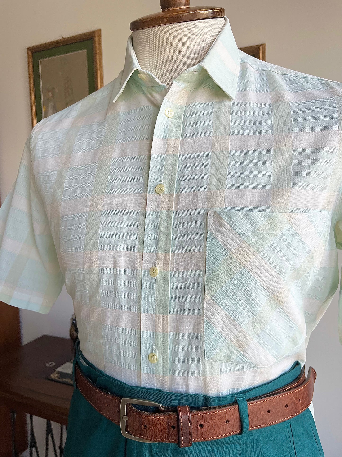 Camicia maniche corte stile anni '50