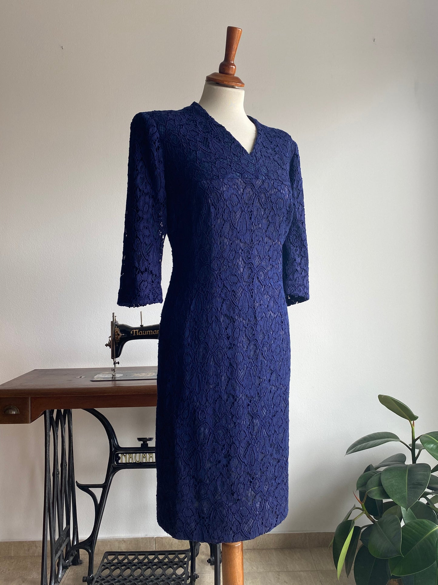 Abito anni ‘60 in pizzo macramè - TG 44