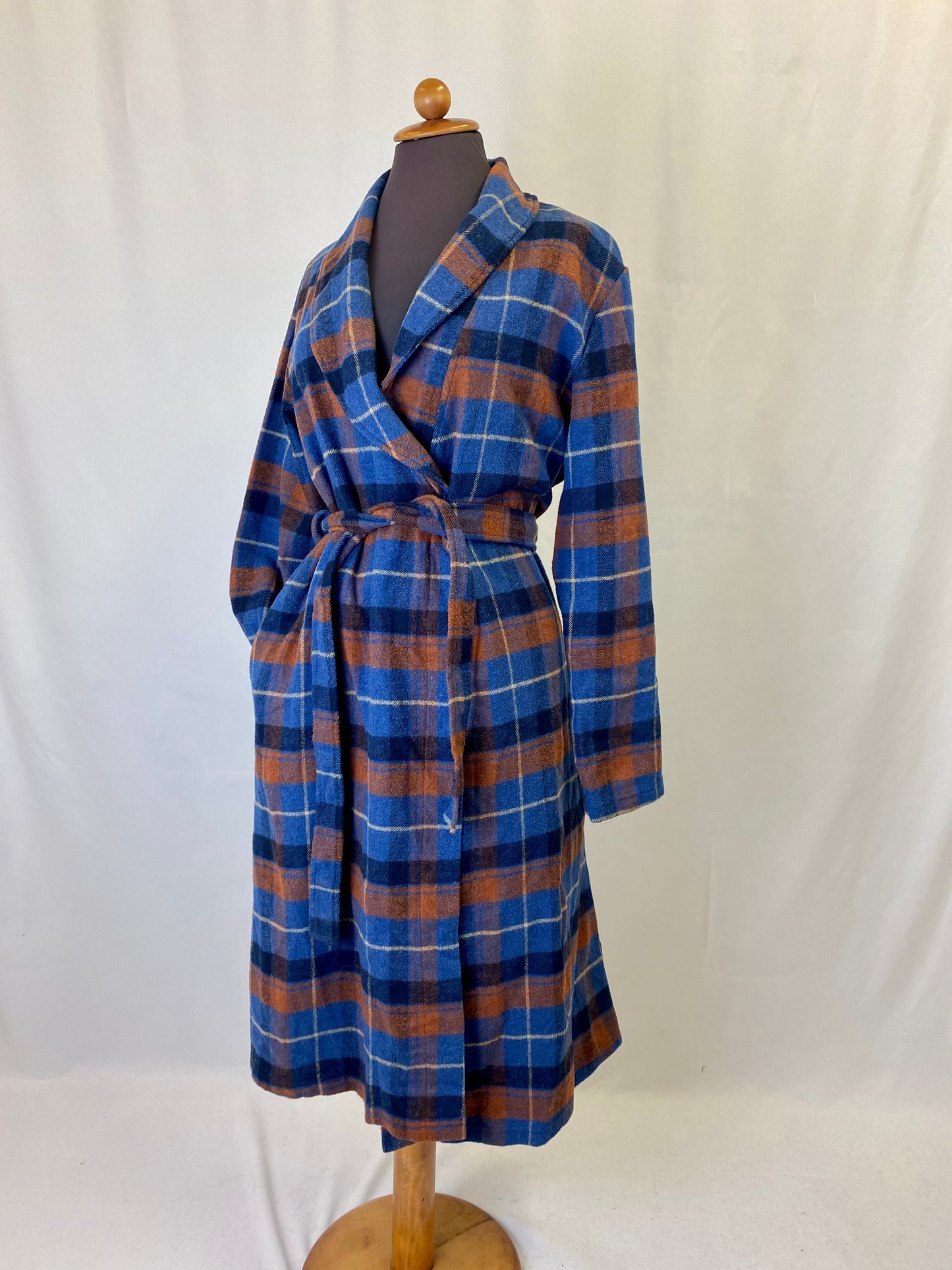Vestaglia in lana a quadri - TG. 44/46/48