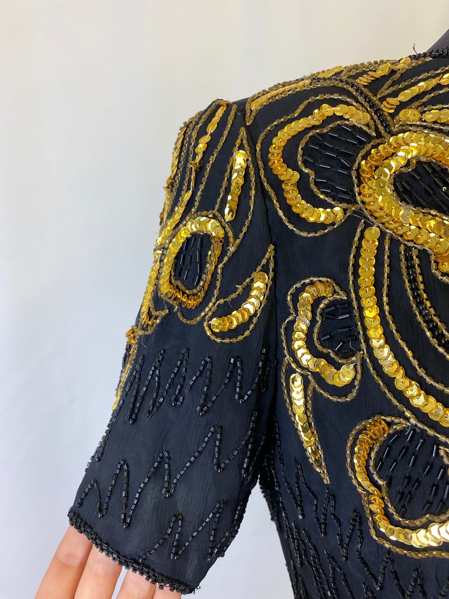 Abito anni ‘80 con paillettes - TG. 40