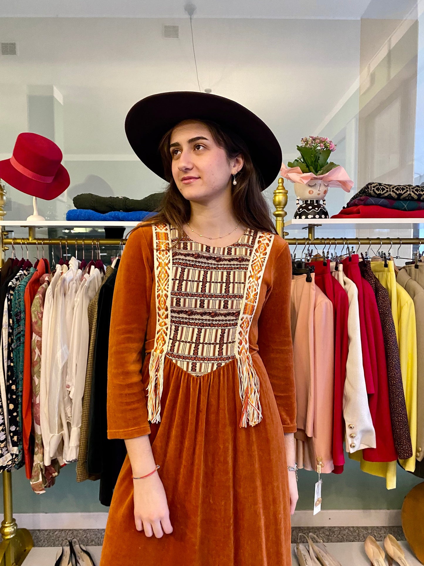 Maxi dress anni ‘70 Lilly Ann - TG. 40