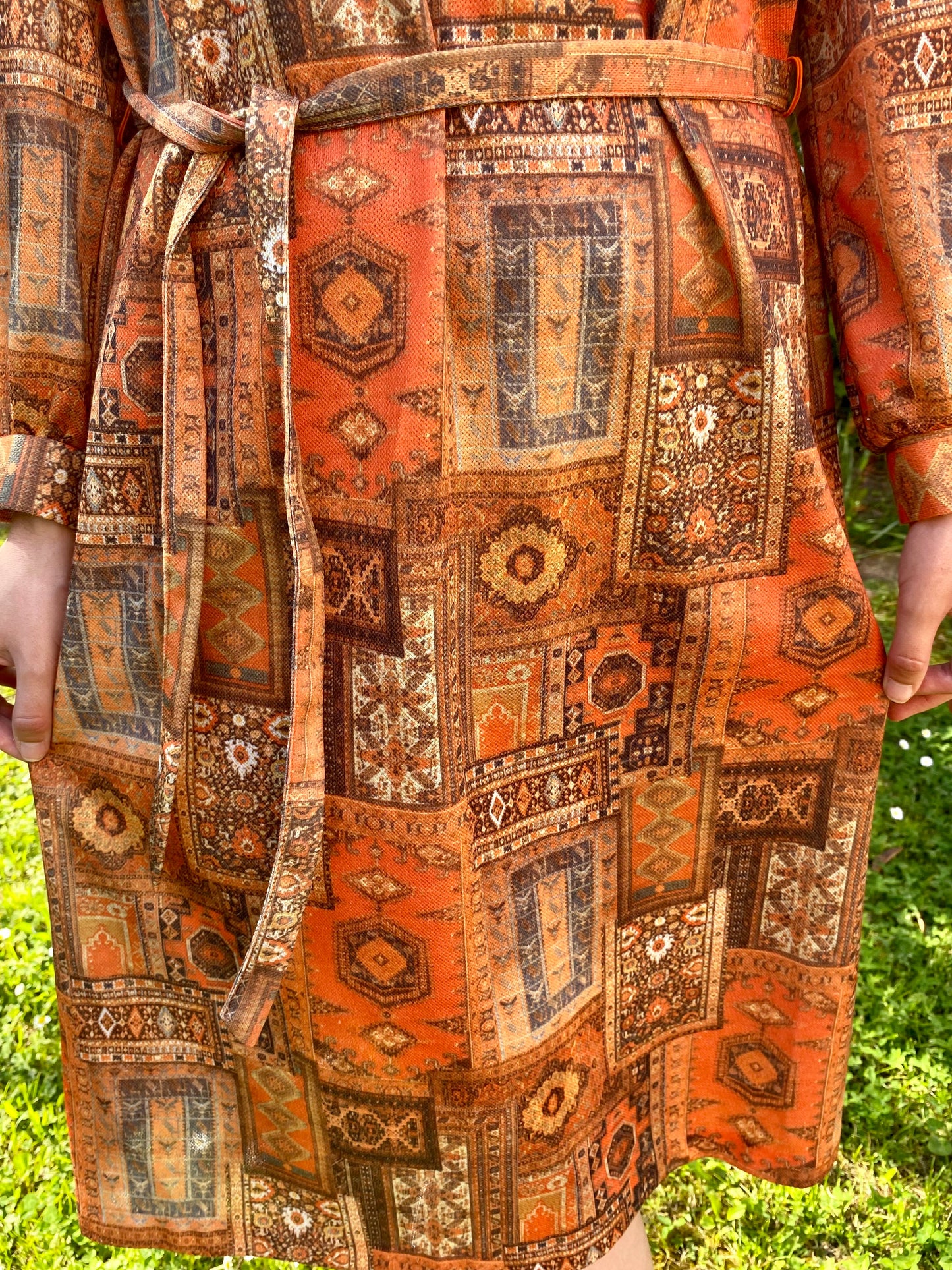 Abito 1970s arancione