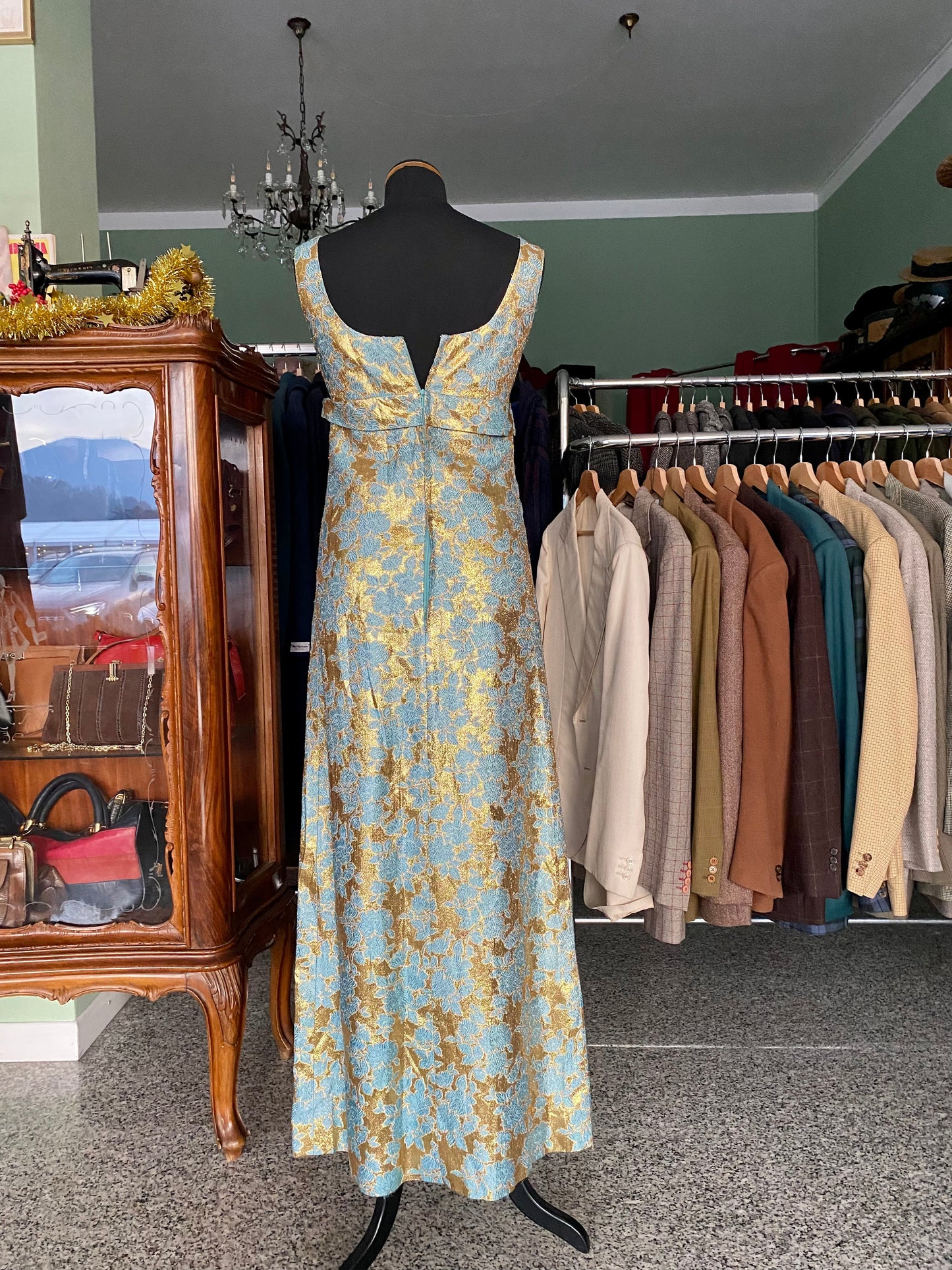 Abito anni ‘70 oro - TG. 38