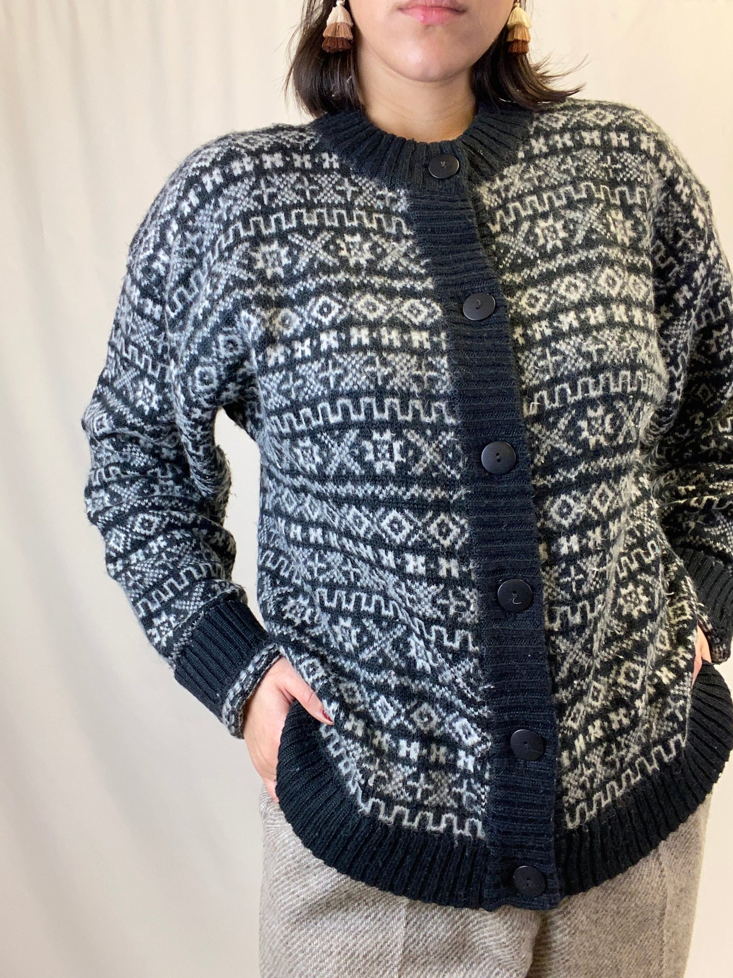 Cardigan fiocchi di neve ❄️ - TG. 44/46