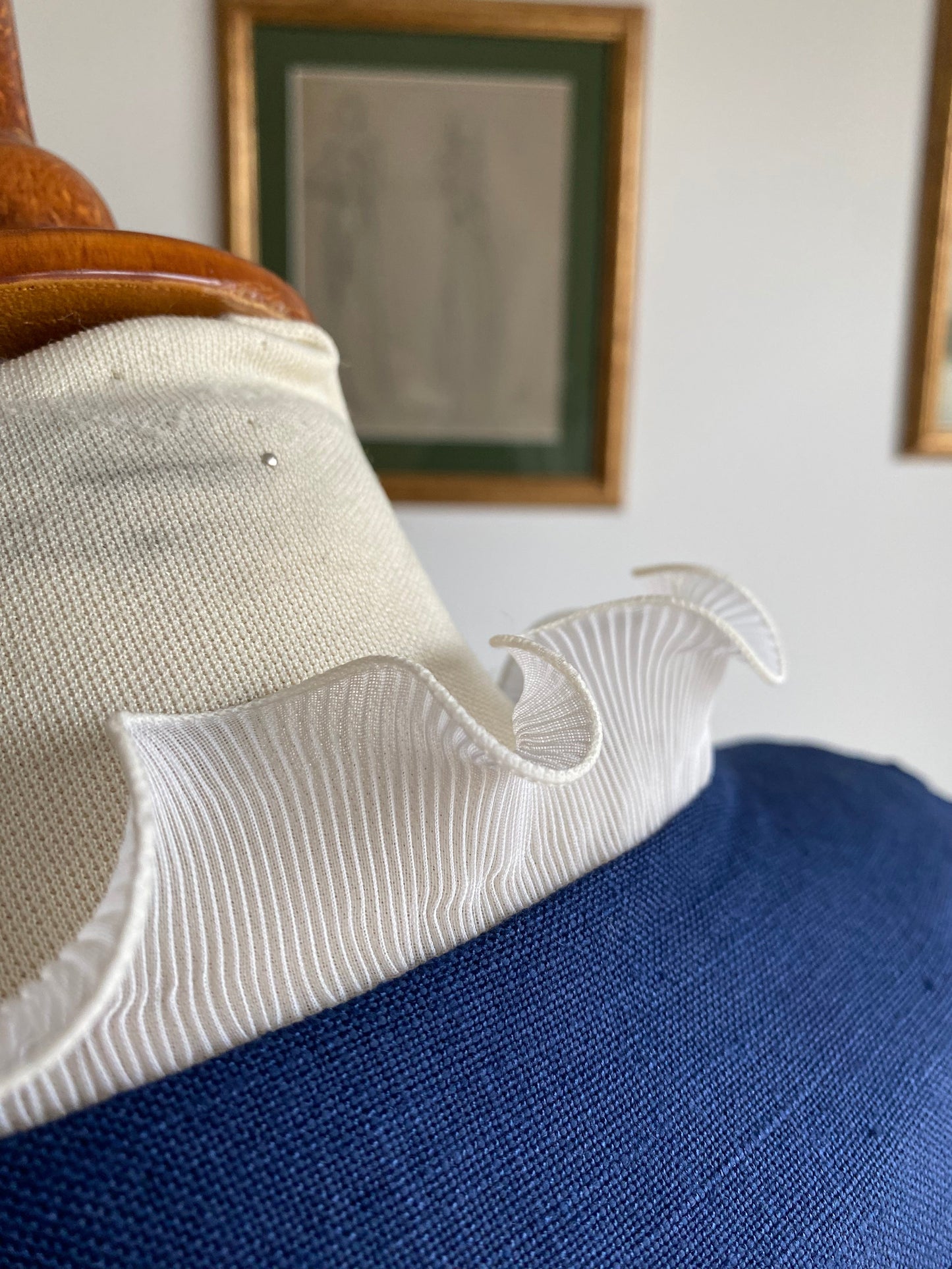 Abito anni ‘60 blu navy -TG. 46