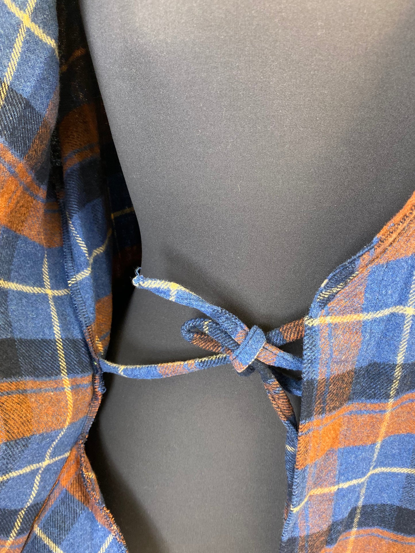 Vestaglia in lana a quadri - TG. 44/46/48