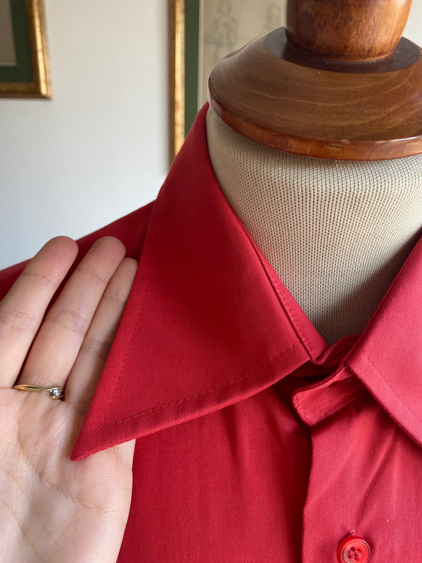 Camicia color ciliegia 🍒- TG. 40