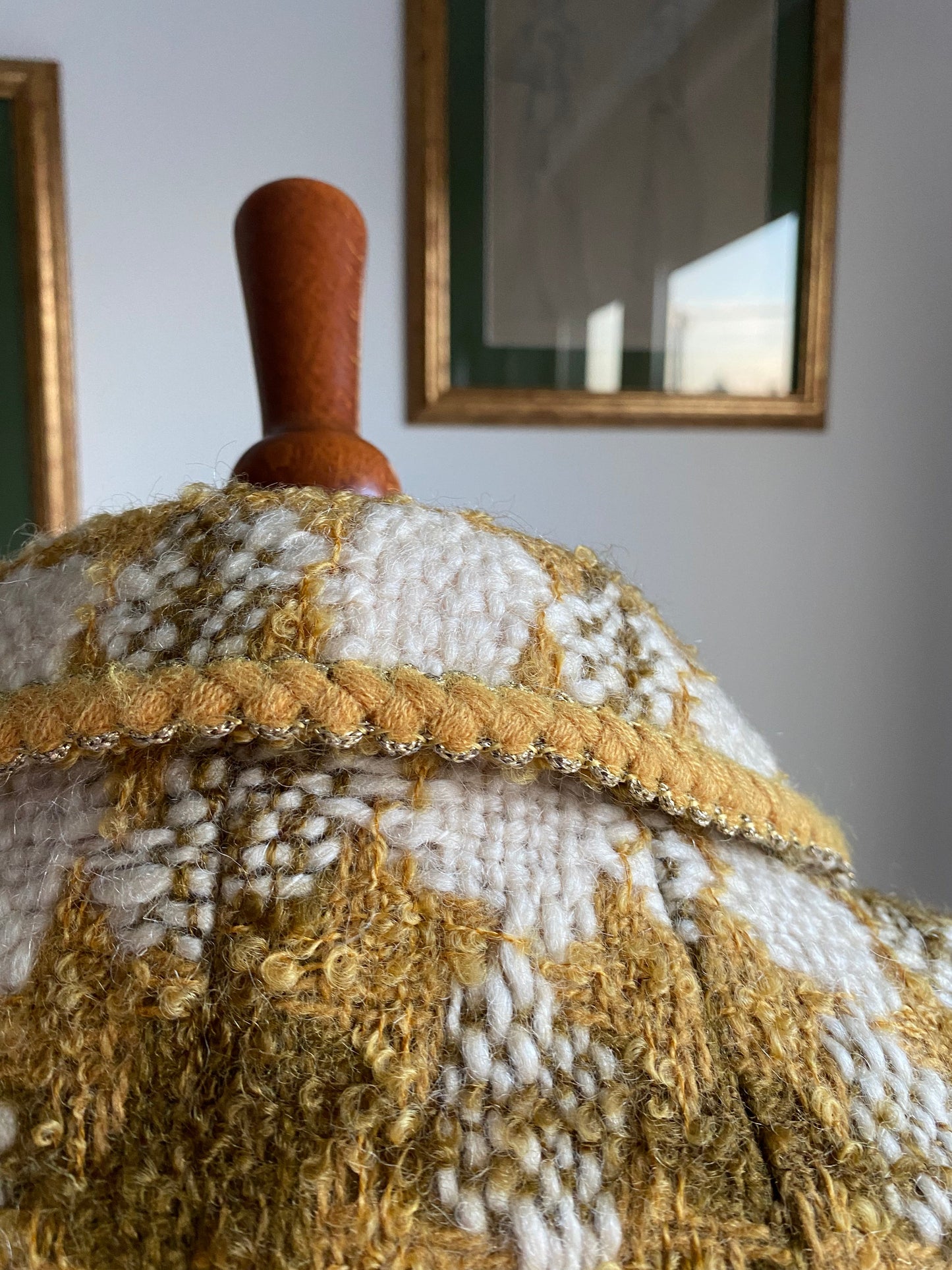 Tailleur anni ‘60 bouclé di lana - TG. 40/42