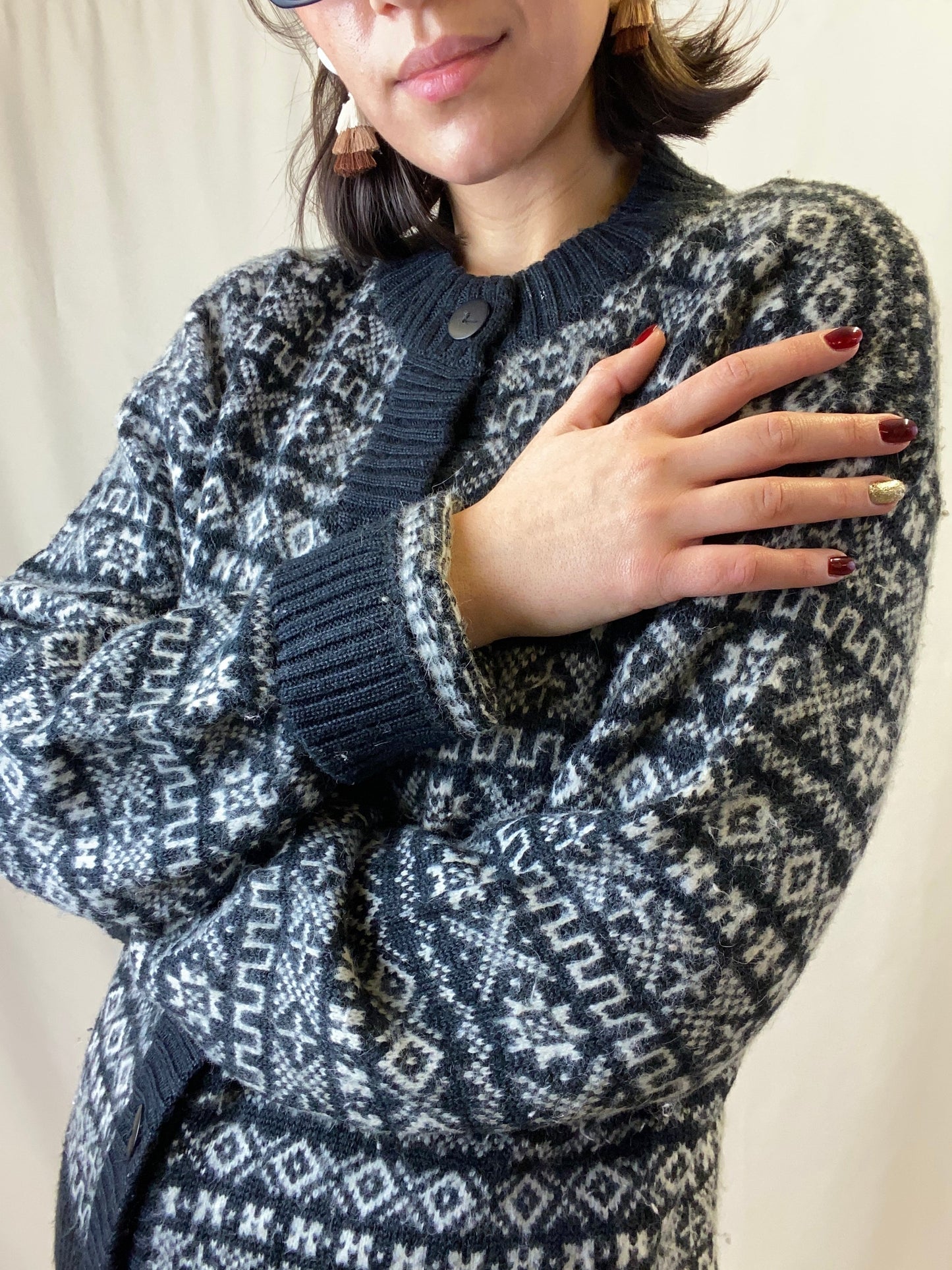Cardigan fiocchi di neve ❄️ - TG. 44/46