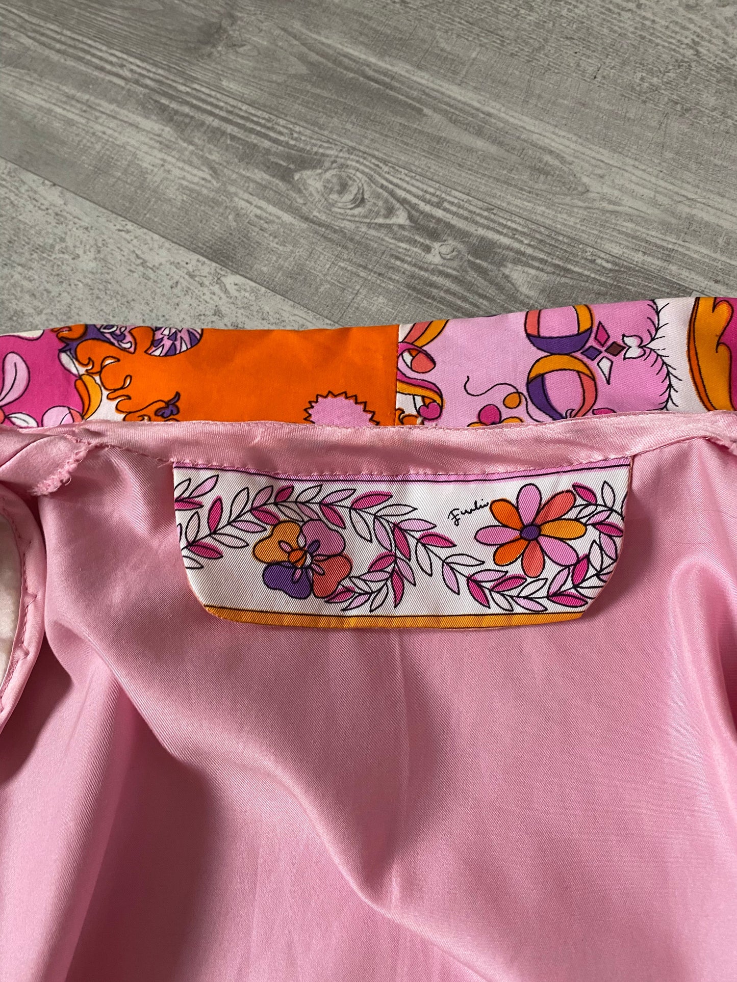Tailleur 3 pezzi con scampoli Emilio Pucci