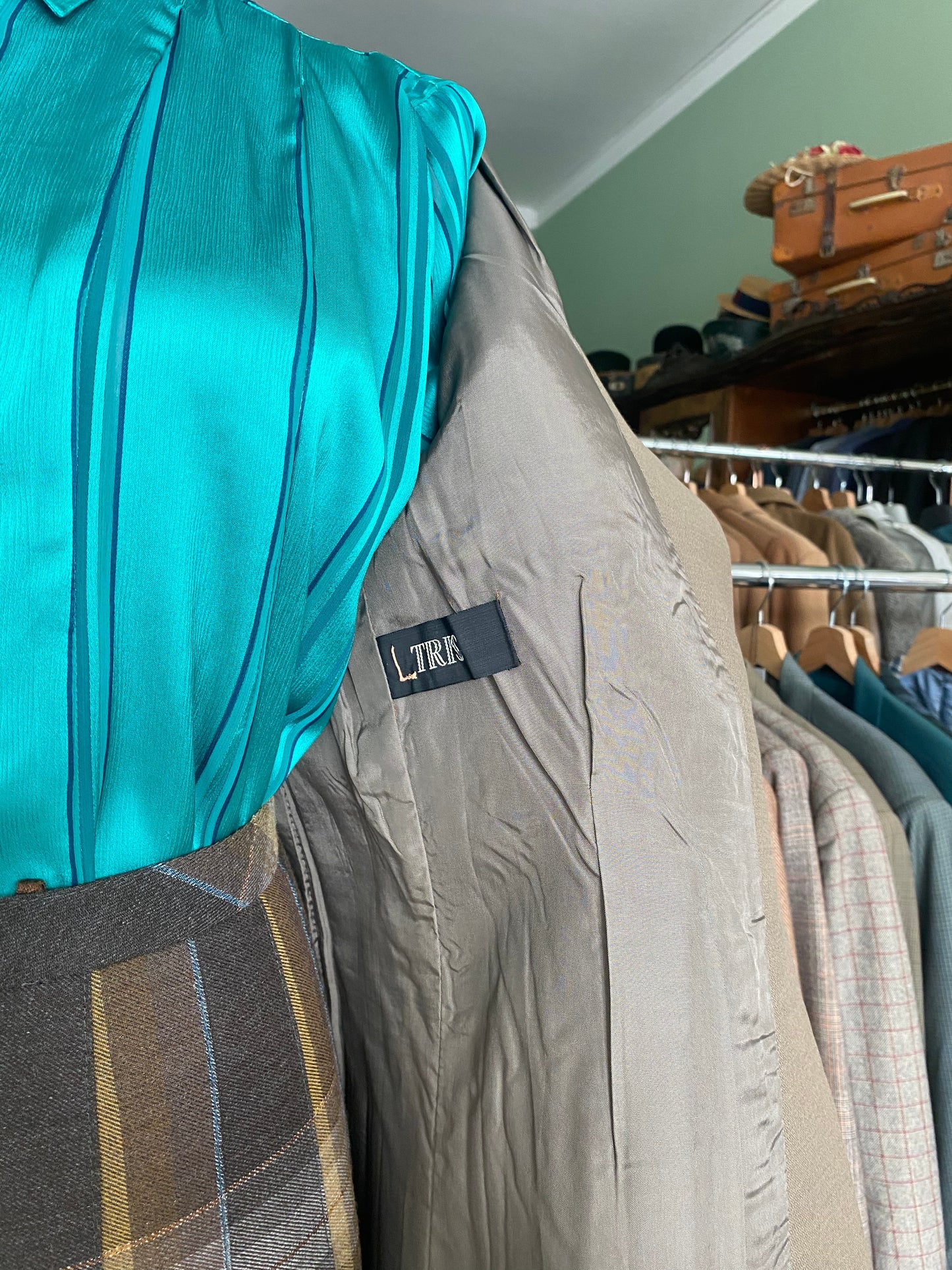 Cappotto anni ‘60 cachi - TG. 40