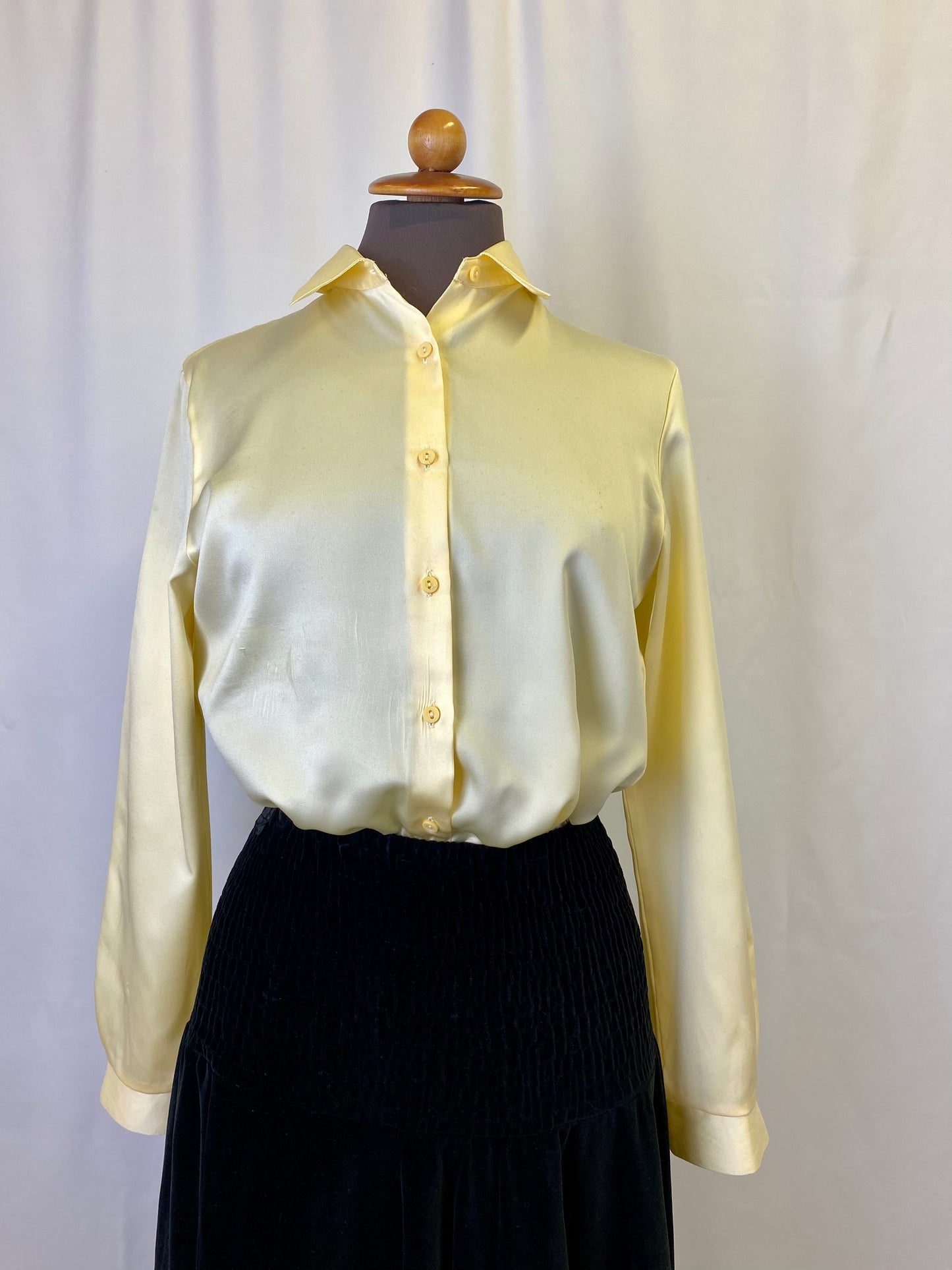 Camicia gialla pastello - TG. 38/40