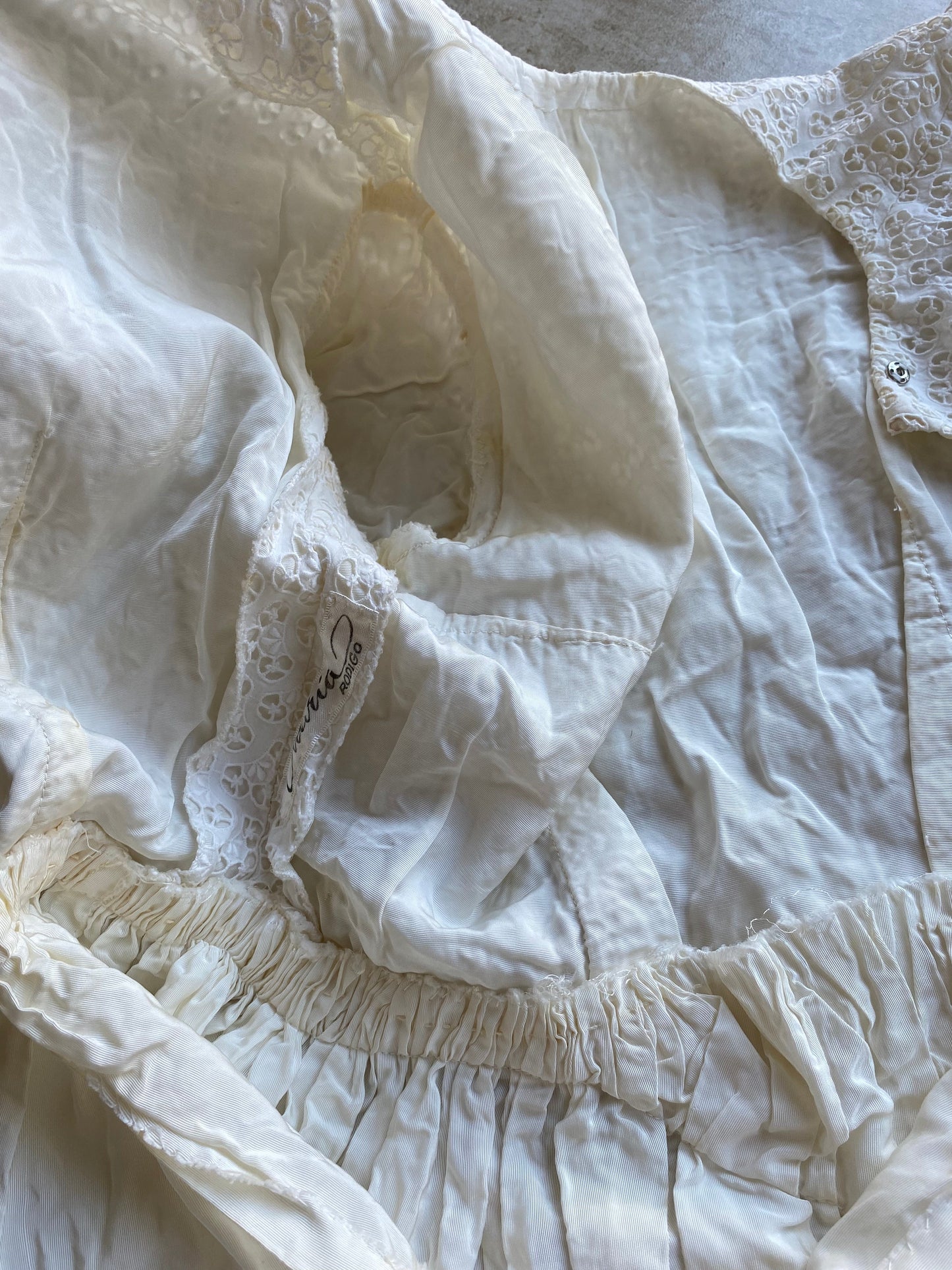 Abito anni ‘50 in pizzo - TG. 36/38