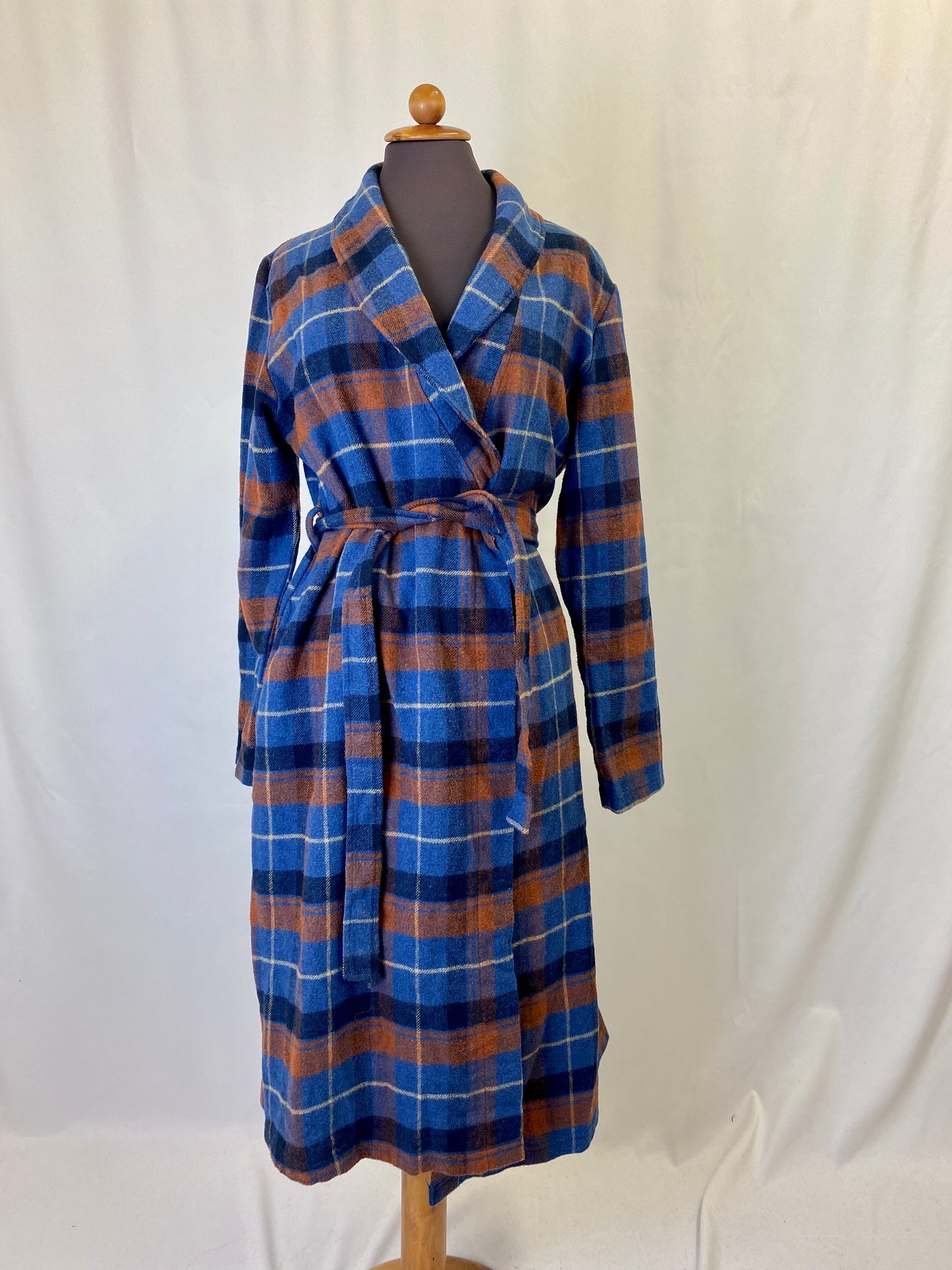 Vestaglia in lana a quadri - TG. 44/46/48