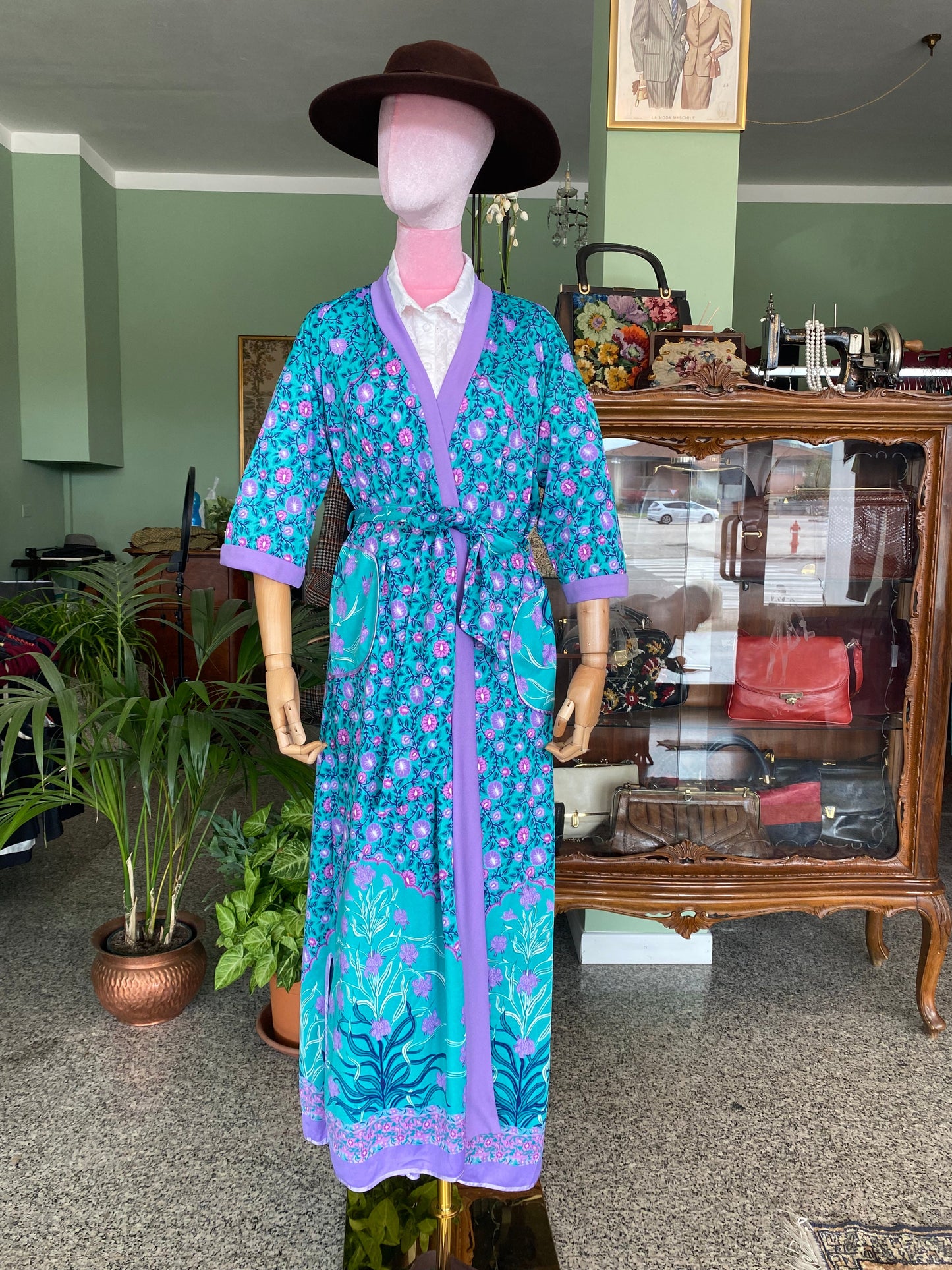 Vestaglia kimono anni ‘70 - TG. Unica