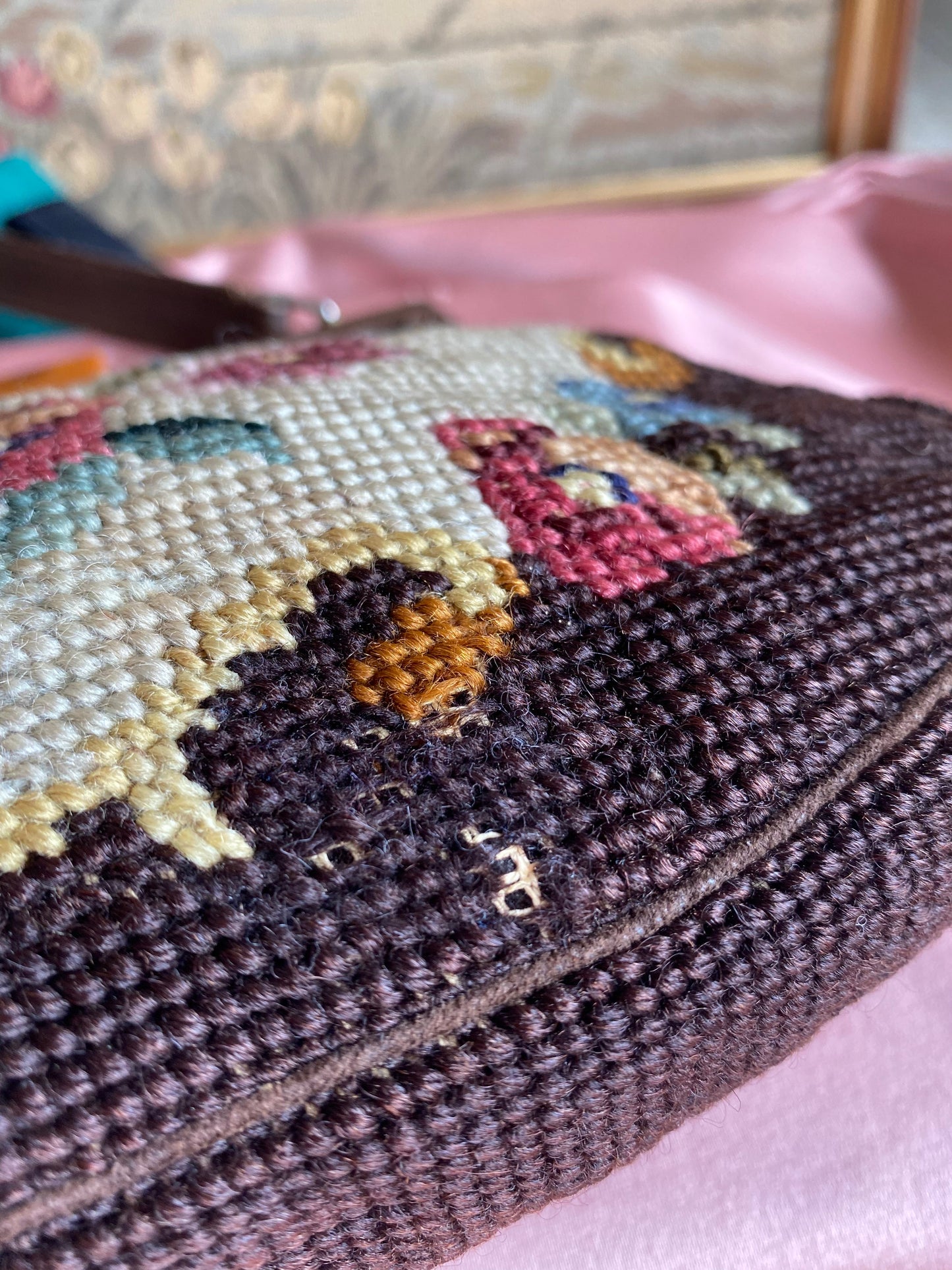Borsa fine anni ‘40 - sfondo marrone