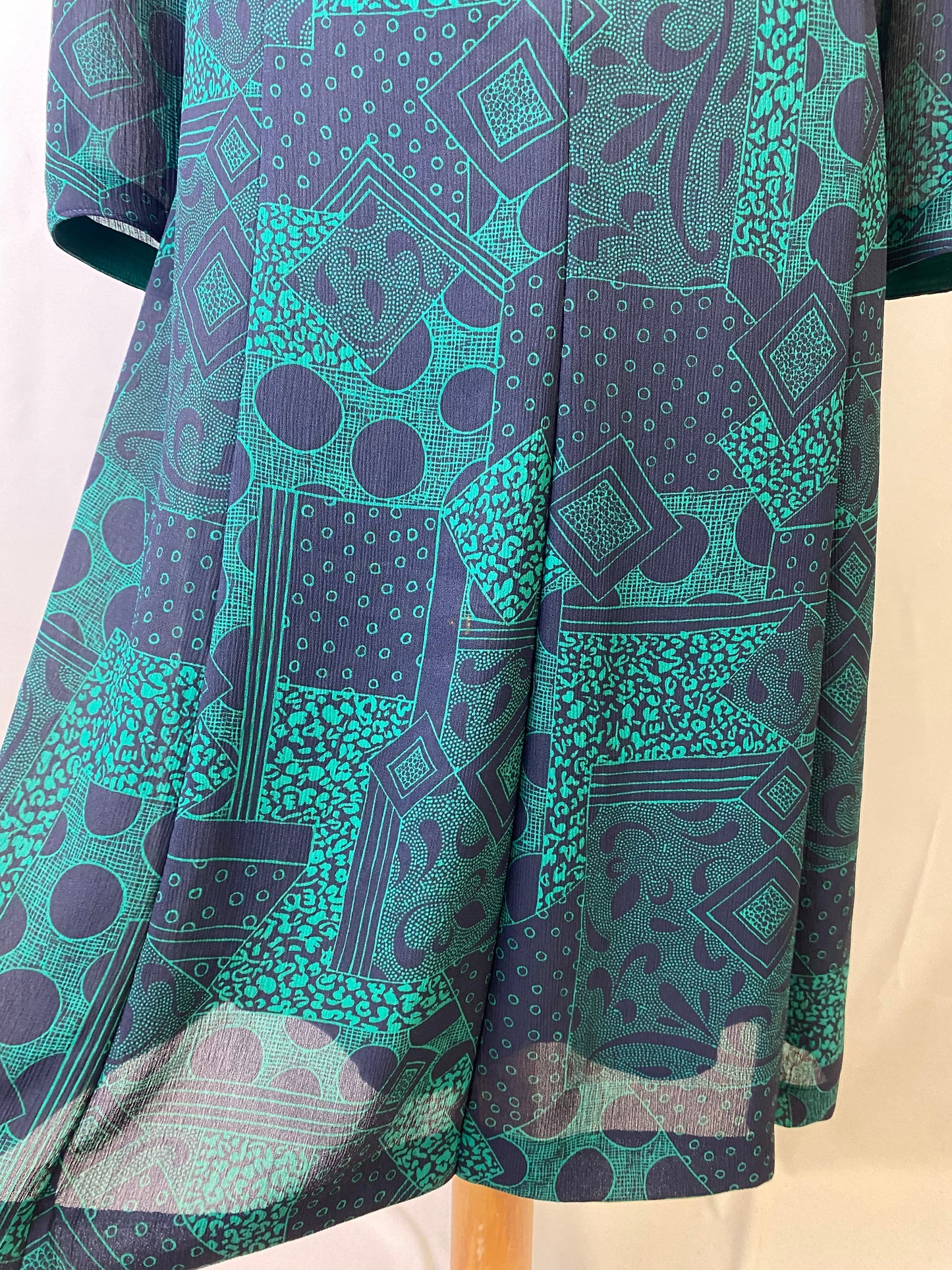 Abito con fantasia geometrica - TG. 48/50/52