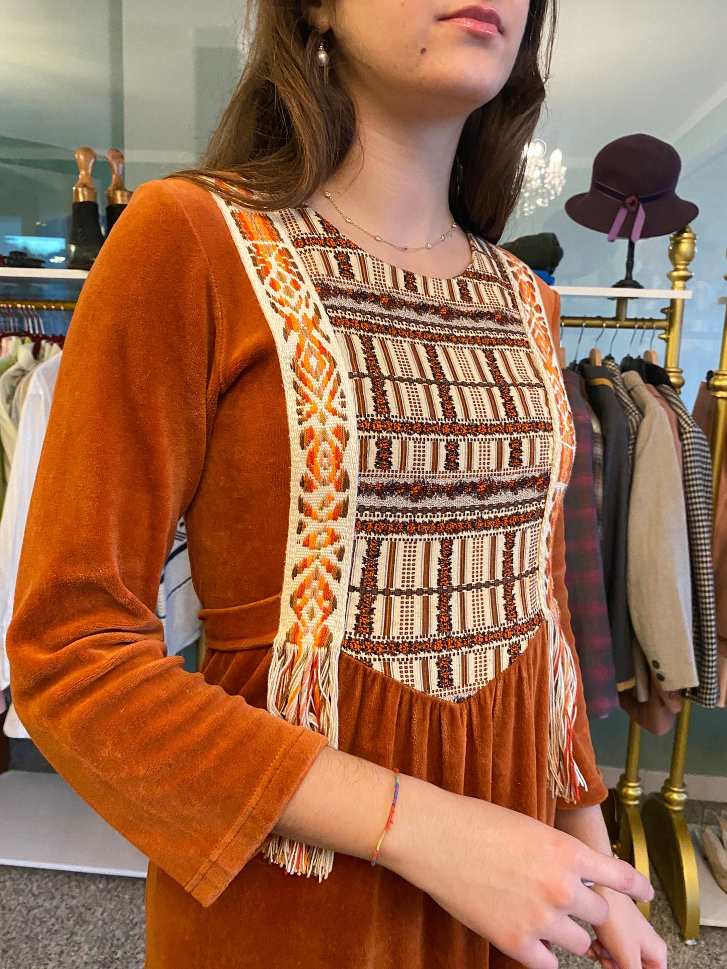 Maxi dress anni ‘70 Lilly Ann - TG. 40