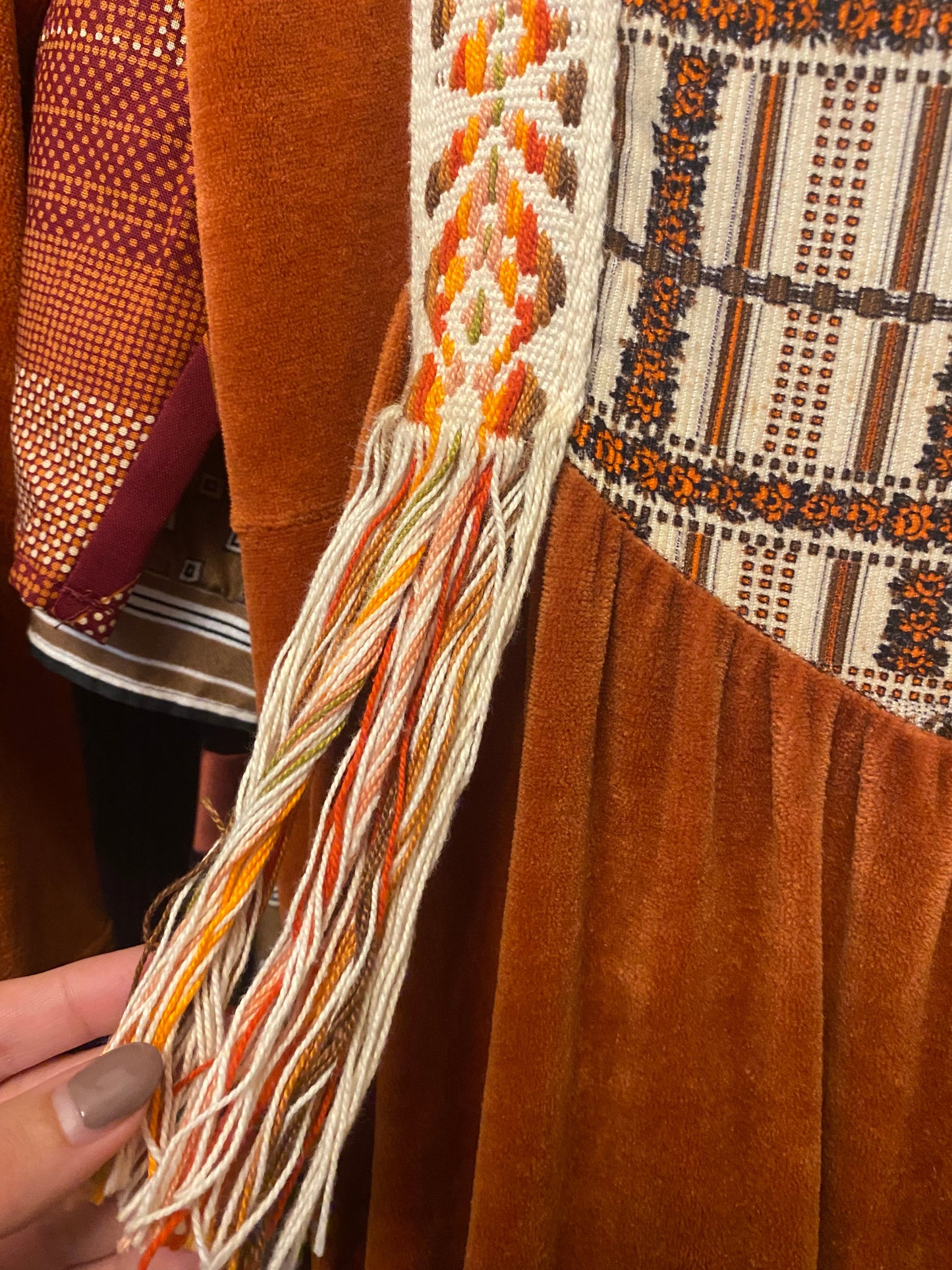 Maxi dress anni ‘70 Lilly Ann - TG. 40