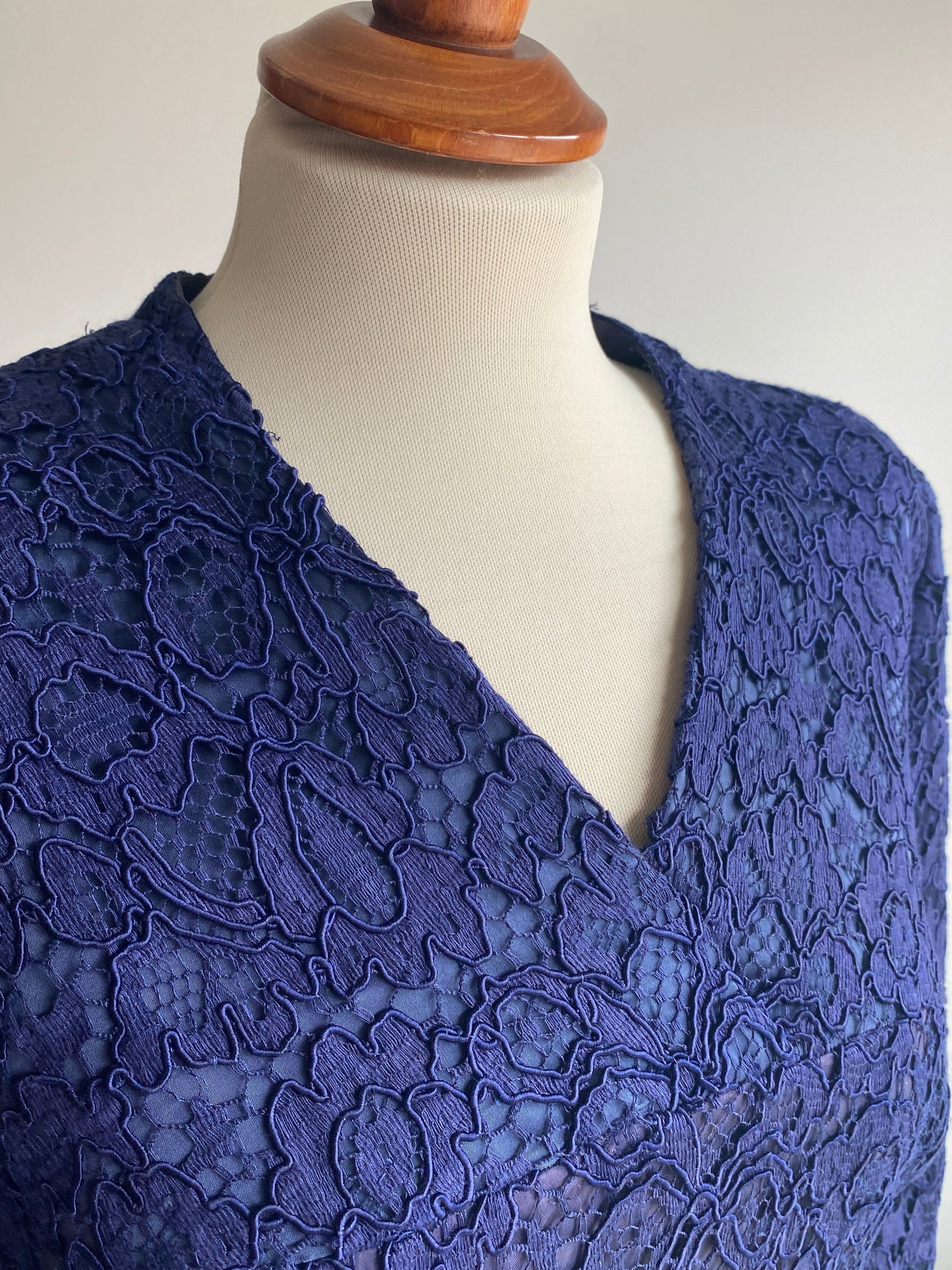 Abito anni ‘60 in pizzo macramè - TG 44