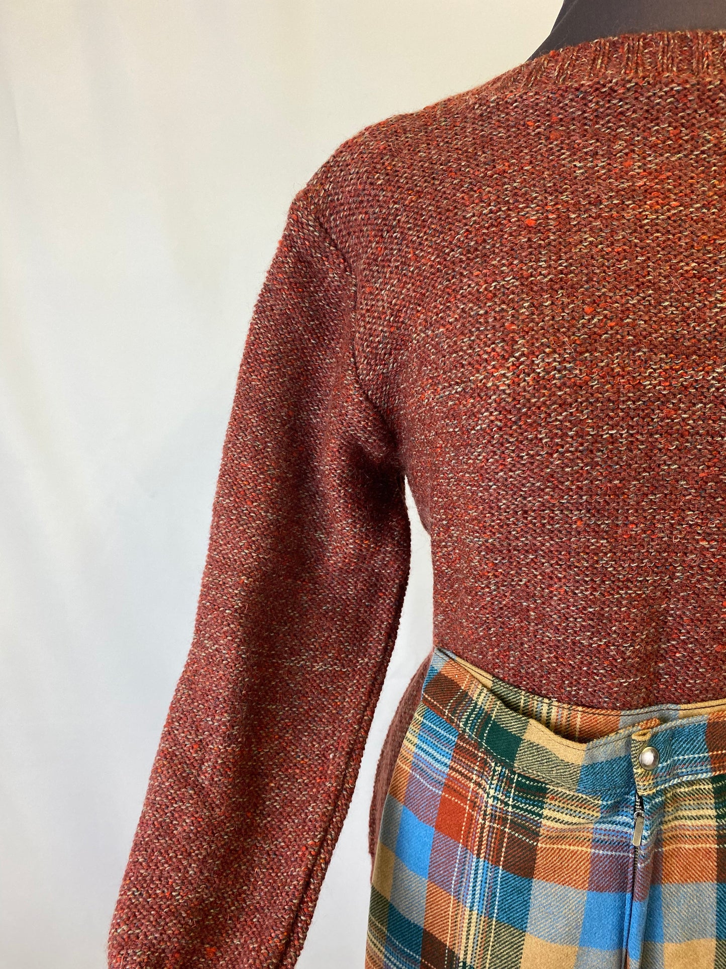 Maglione mélange ruggine - TG. 42/44/46