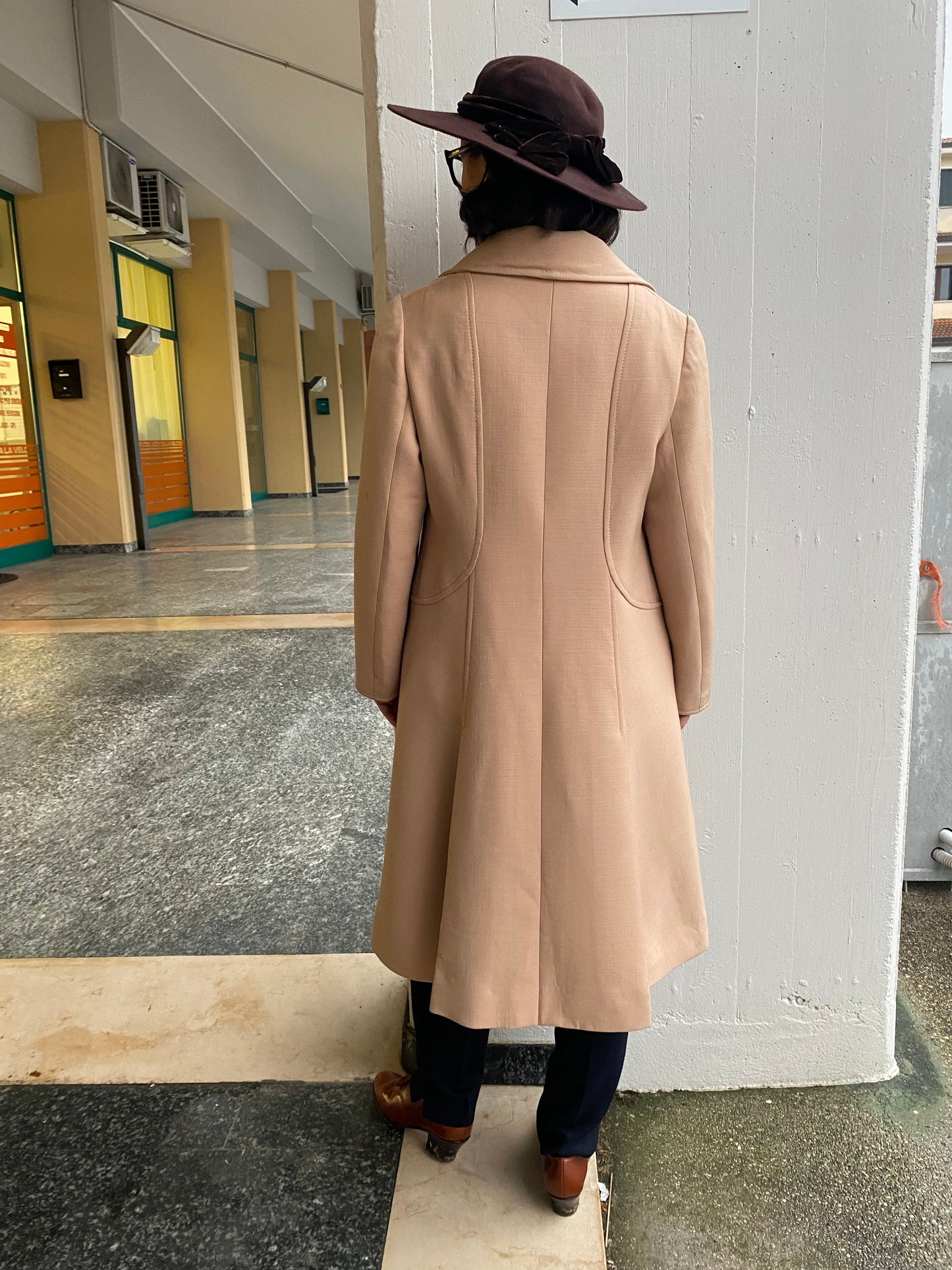 Cappotto anni ‘60 beige - TG. 40/42
