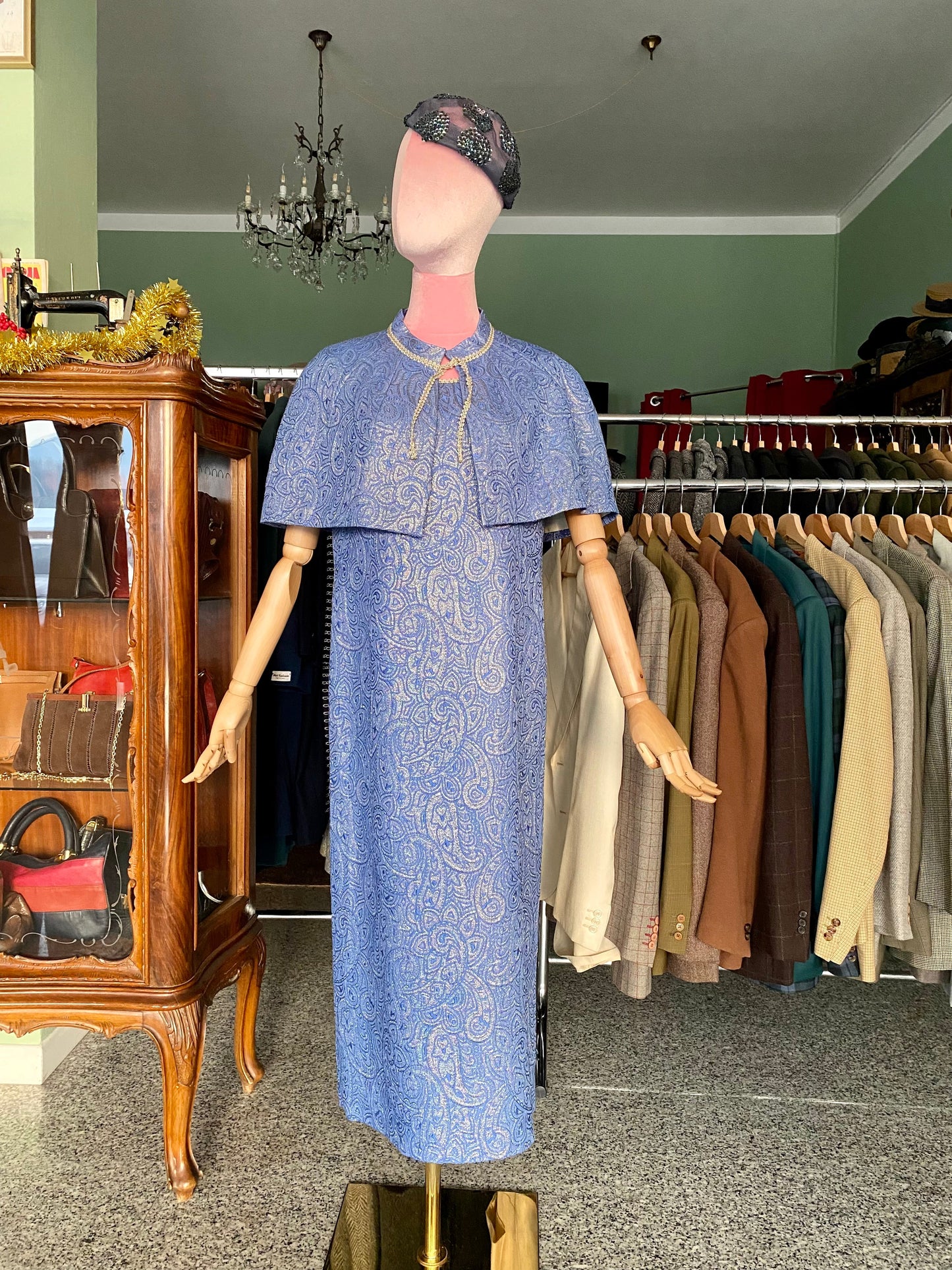 Abito anni ‘60 in broccato - TG. 44