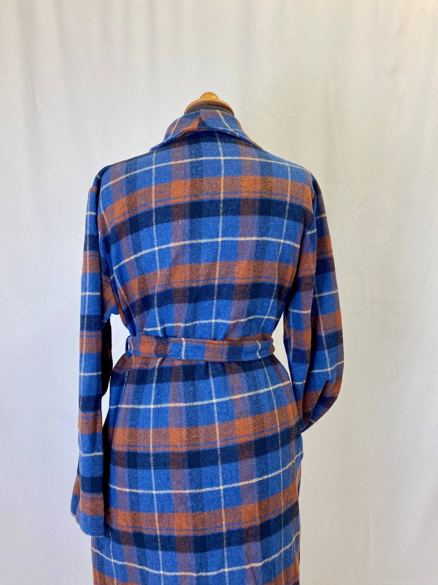 Vestaglia in lana a quadri - TG. 44/46/48