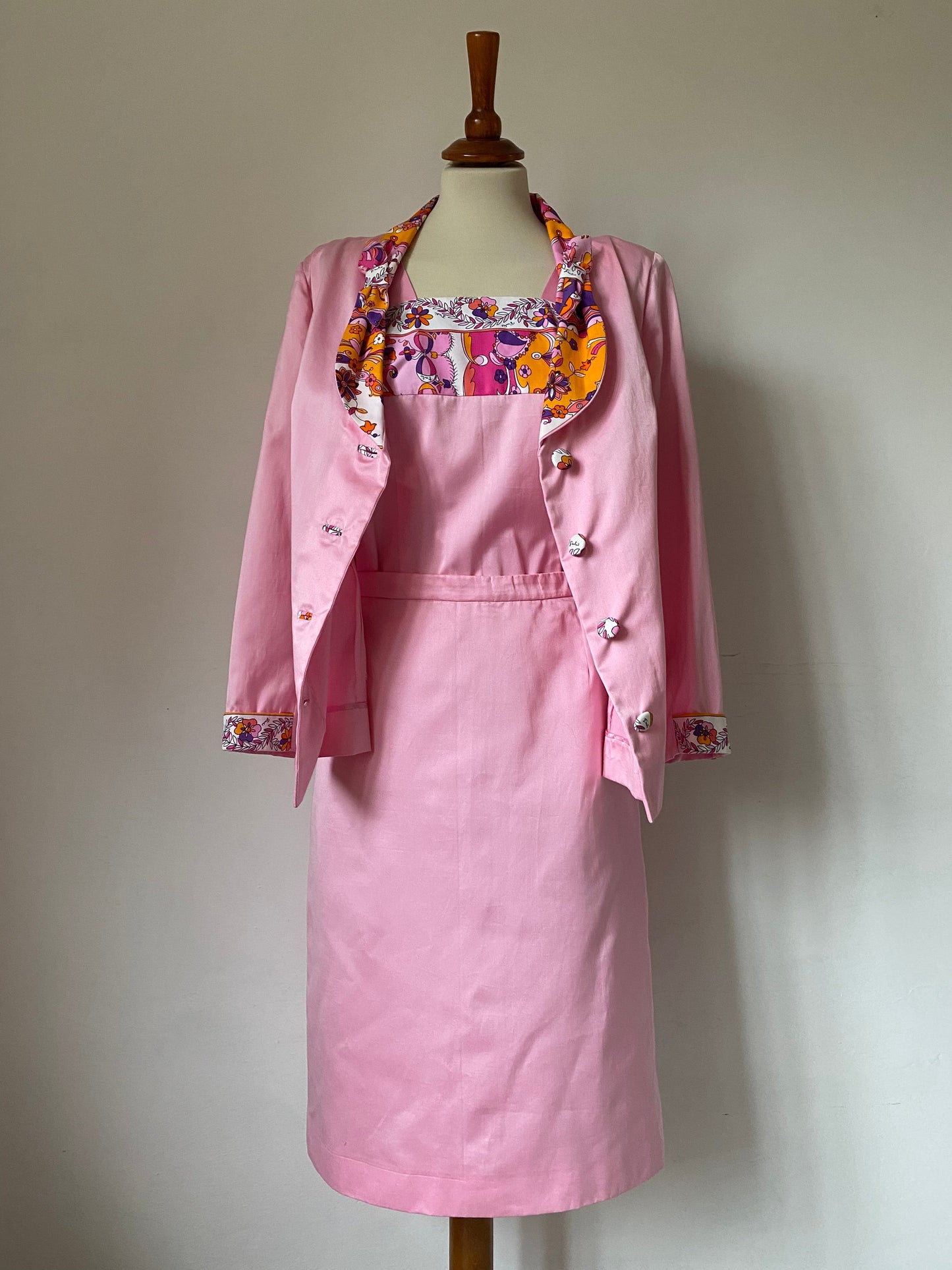 Tailleur 3 pezzi con scampoli Emilio Pucci