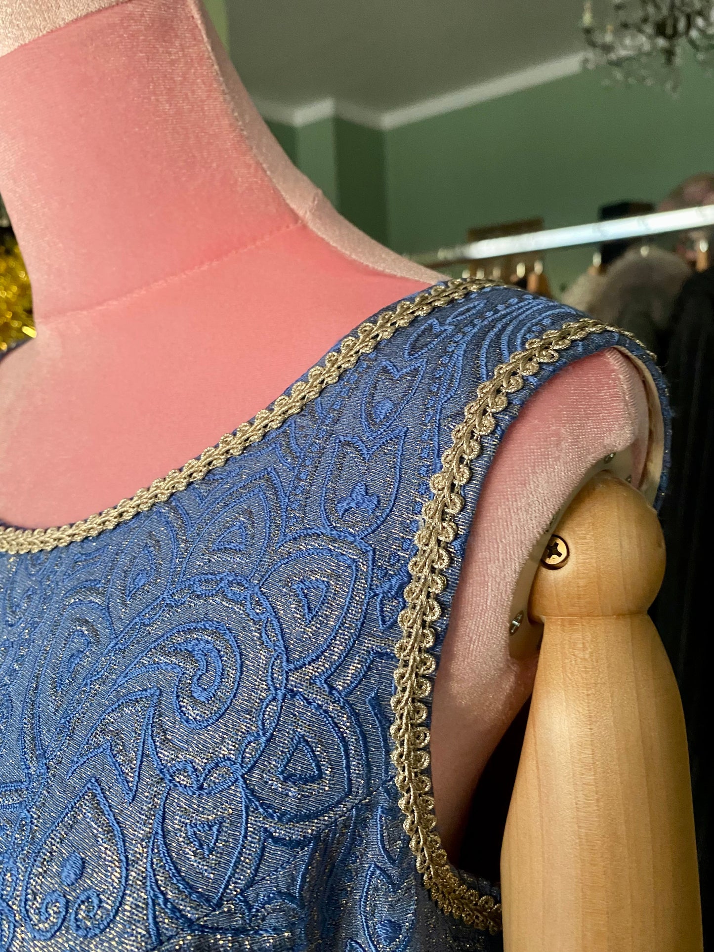 Abito anni ‘60 in broccato - TG. 44