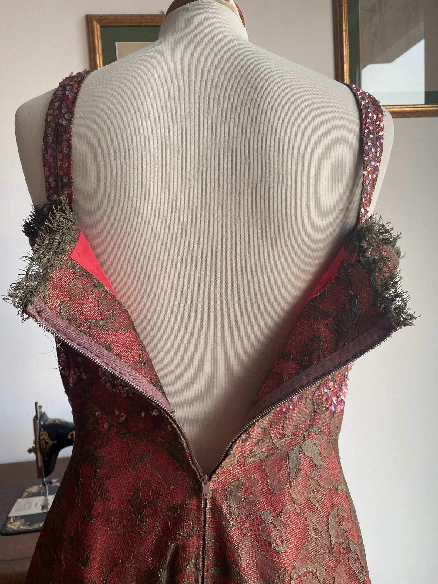 Abito anni '50 haute couture - TG. 46