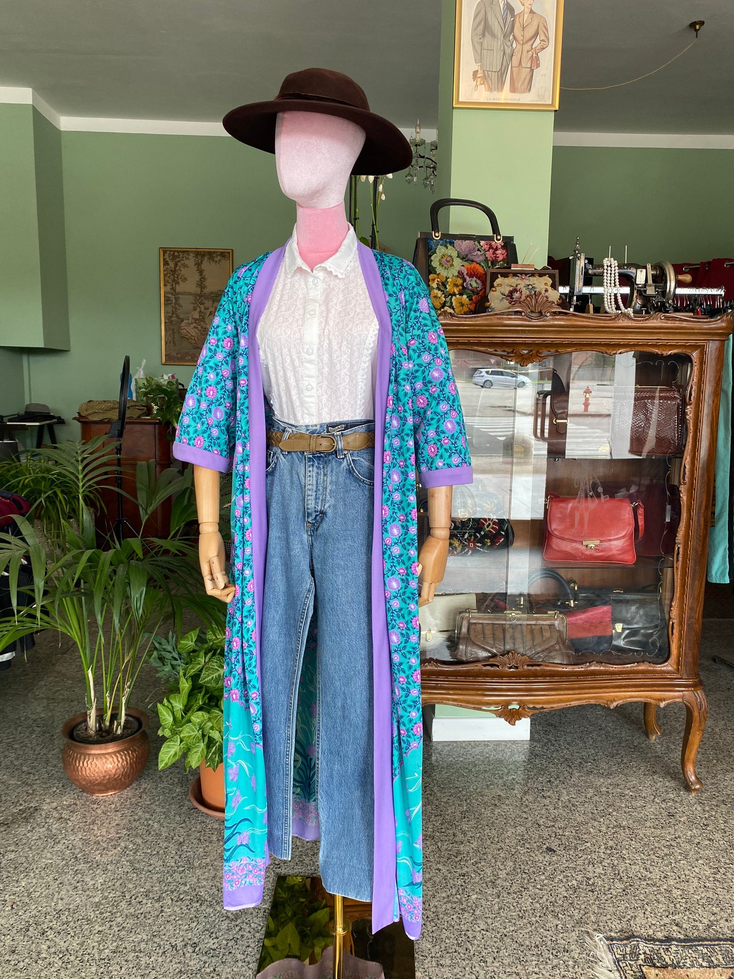 Vestaglia kimono anni ‘70 - TG. Unica