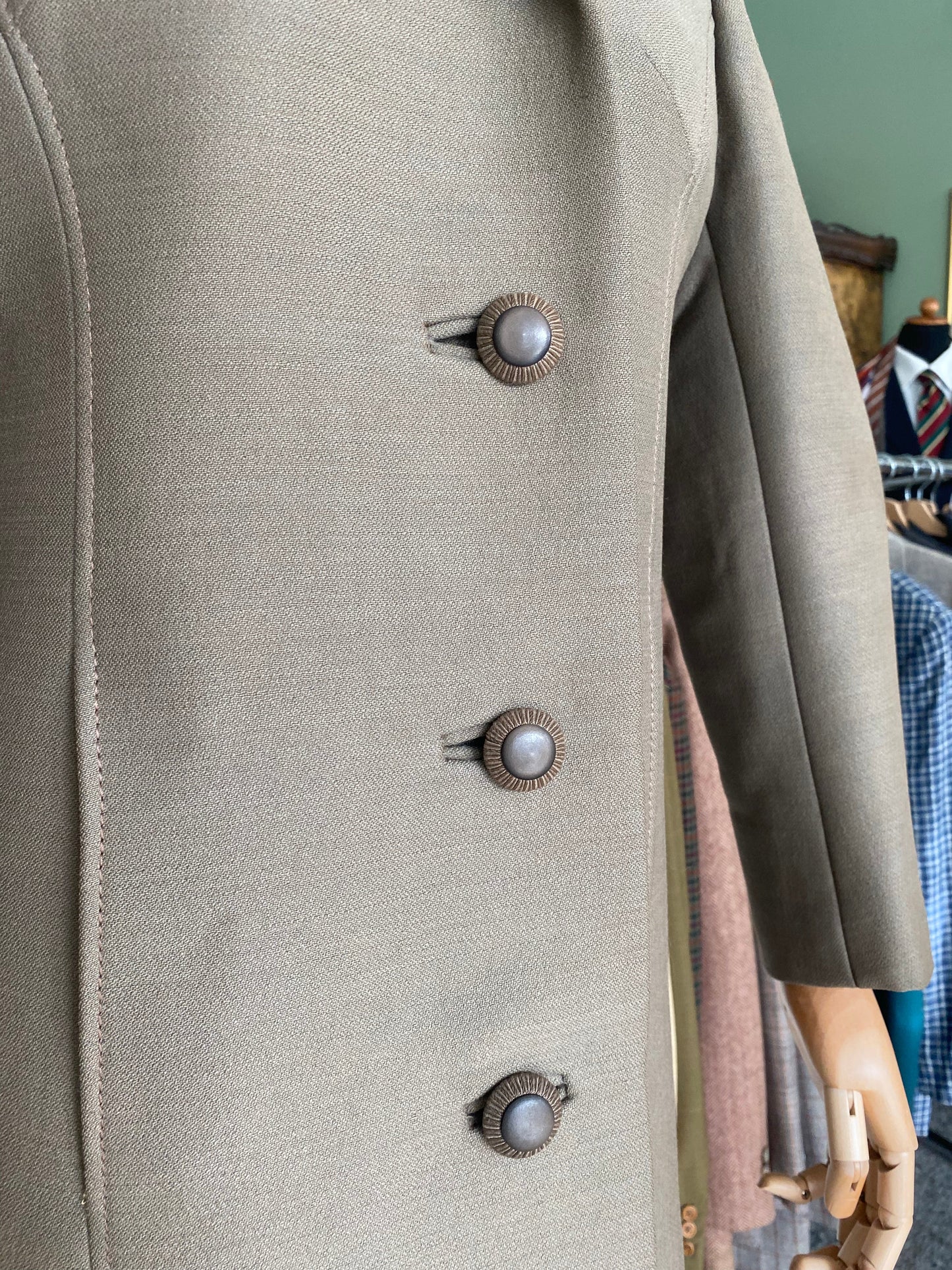 Cappotto anni ‘60 cachi - TG. 40