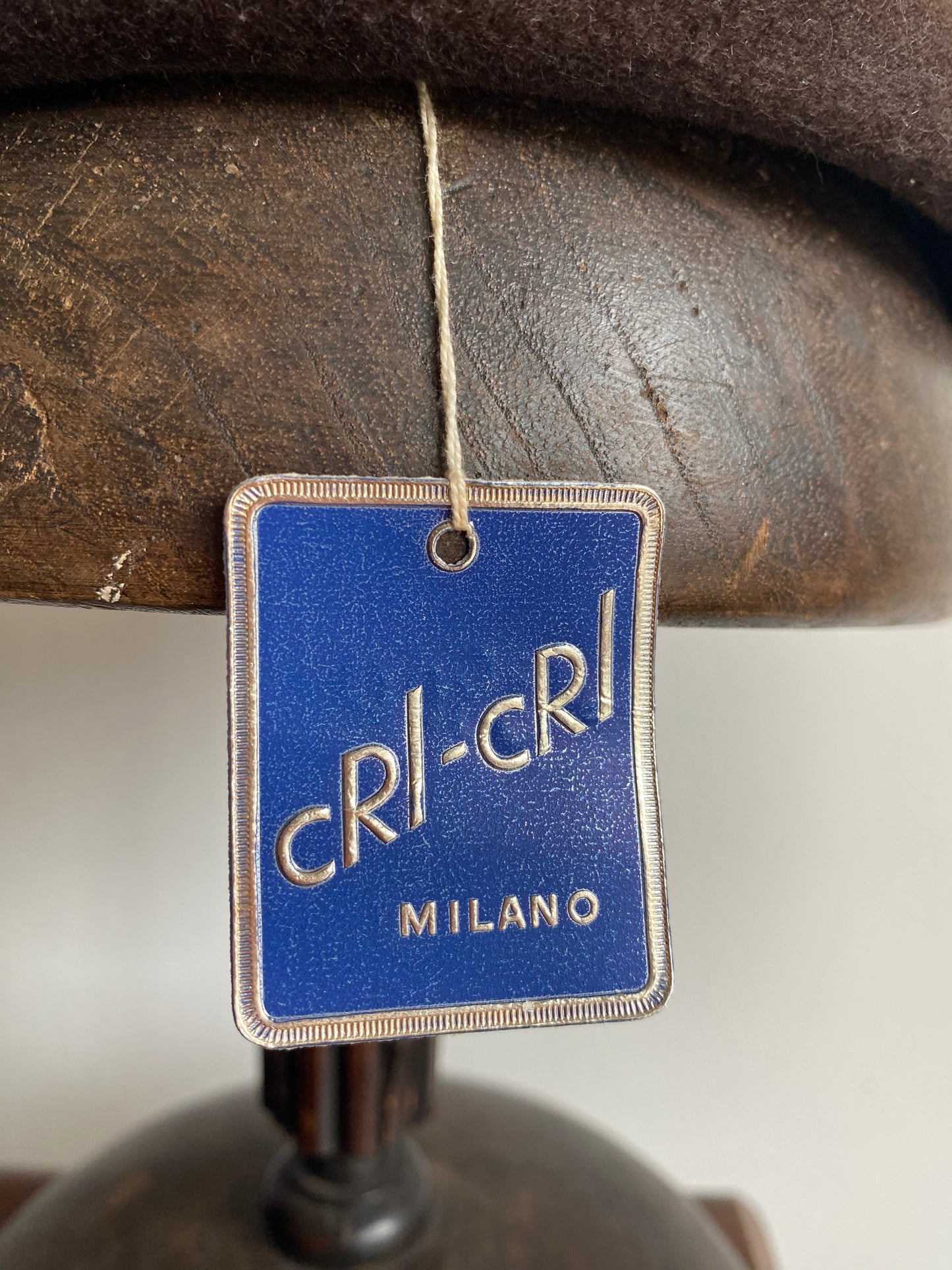 Cappello anni ‘60 marrone