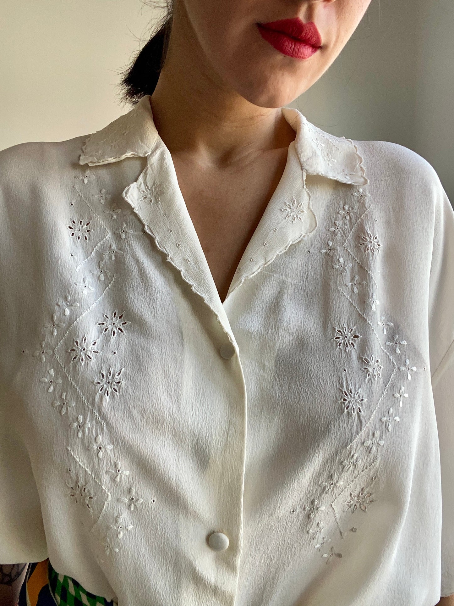 Camicia anni 60/70 pura seta