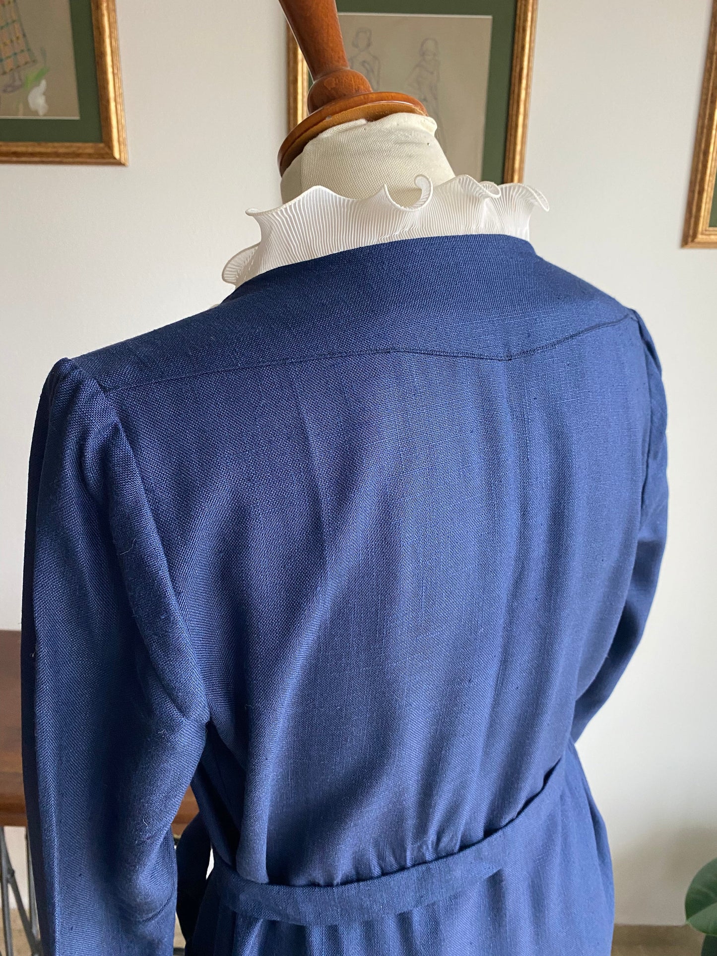 Abito anni ‘60 blu navy -TG. 46